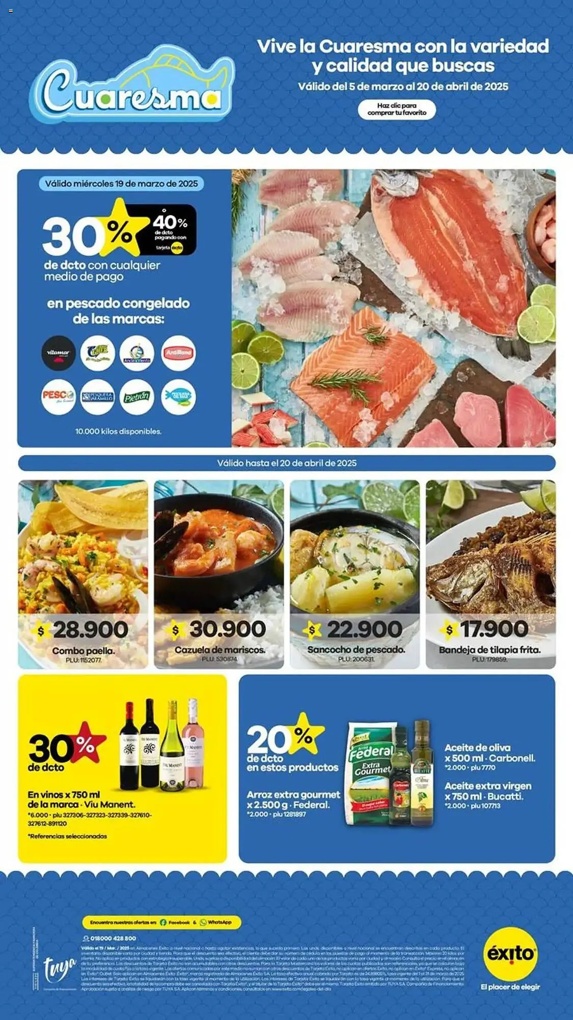 Catalogo de Catálogo Éxito 21 de marzo al 20 de abril 2025 - Pag 1