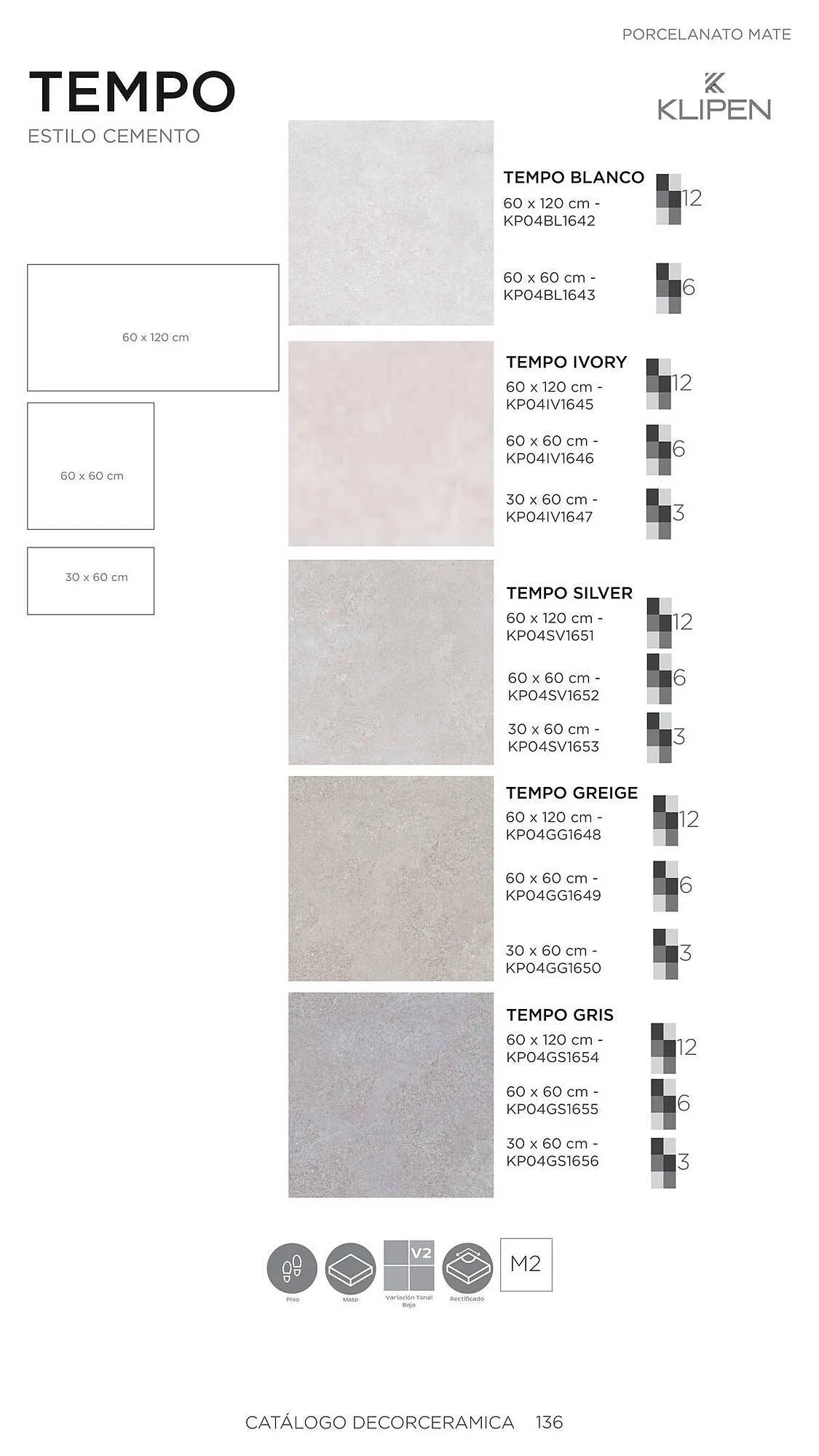 Catalogo de Catálogo Decorceramica 6 de noviembre al 6 de mayo 2025 - Pag 136