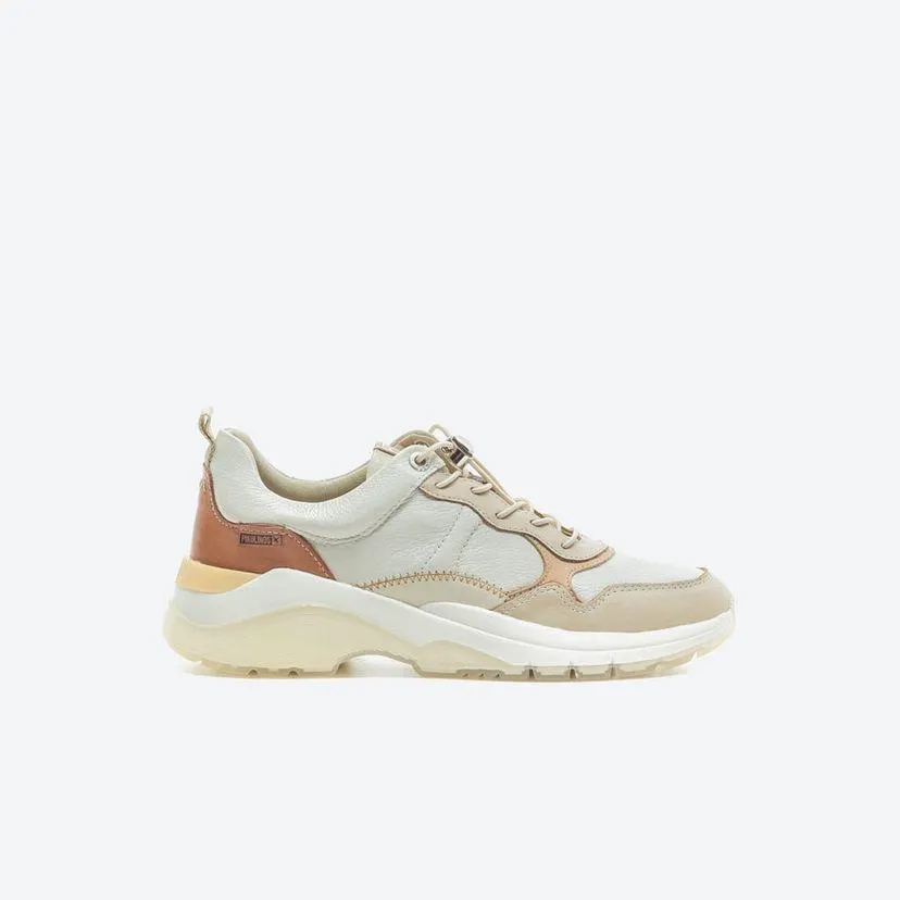 Tenis Casuales Mujer Pikolinos Td0k Beige