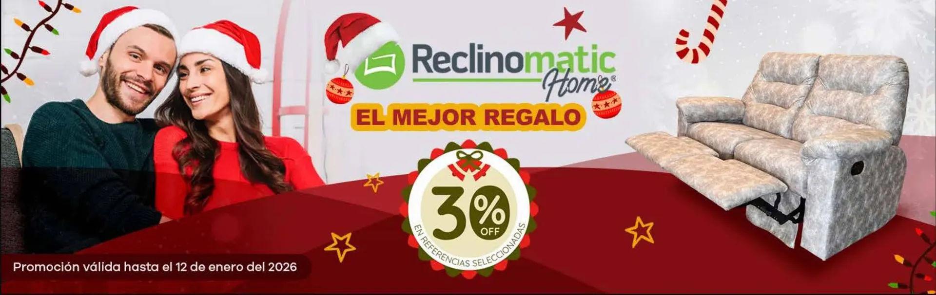 Catalogo de Catálogo Reclinomatic 31 de diciembre al 12 de enero 2026 - Pag 1