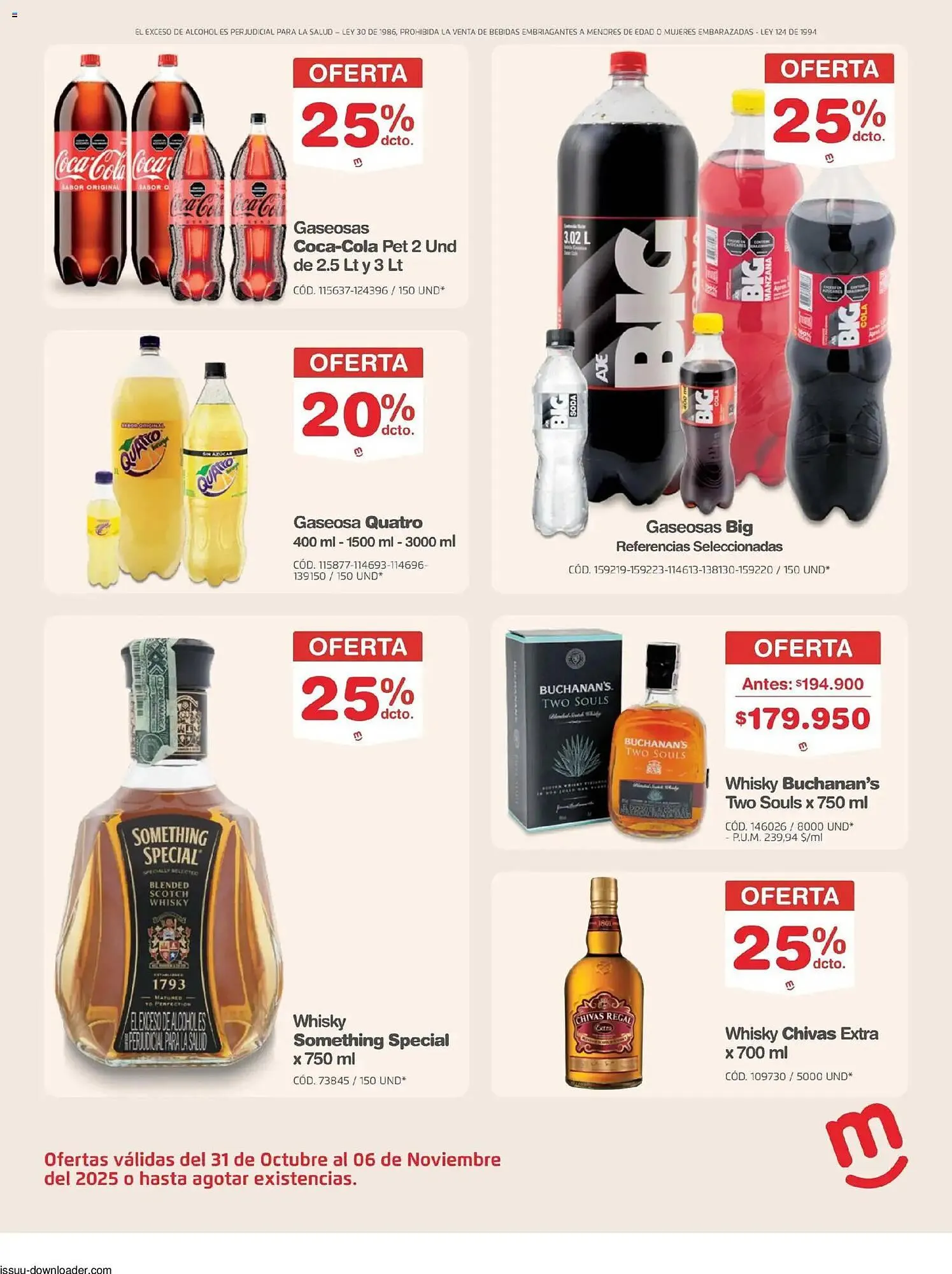 Catalogo de Catálogo Makro 31 de octubre al 6 de noviembre 2025 - Pag 18