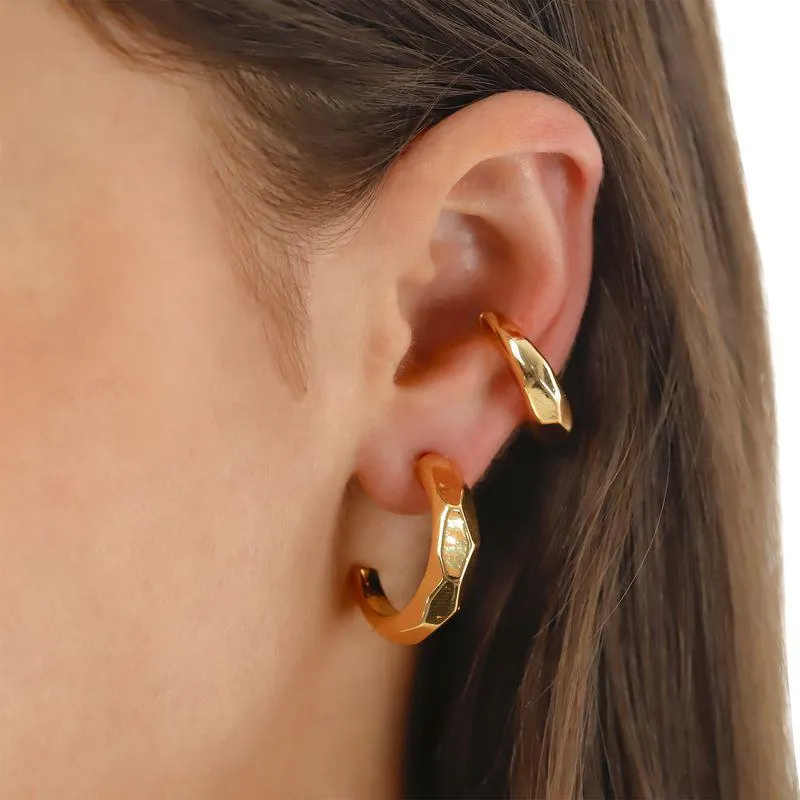 Set Aretes X2 Balti Dorado