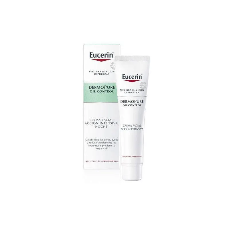 Dermopure Oil Control Crema Facial Intensiva Noche - Eucerin