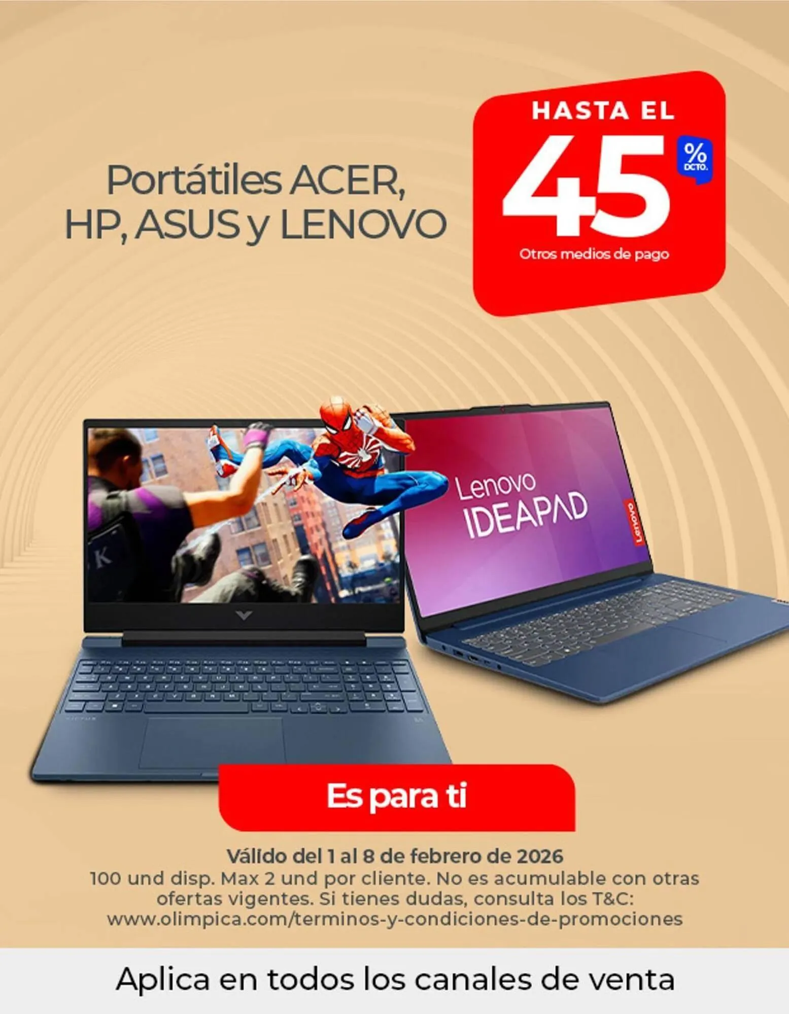 Catalogo de Catálogo Olímpica 1 de febrero al 8 de febrero 2026 - Pag 1