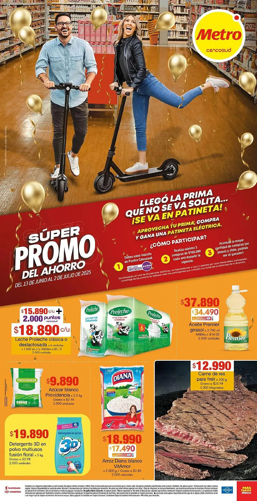 Catalogo de Catálogo Metro 13 de junio al 3 de julio 2025 - Pag 1