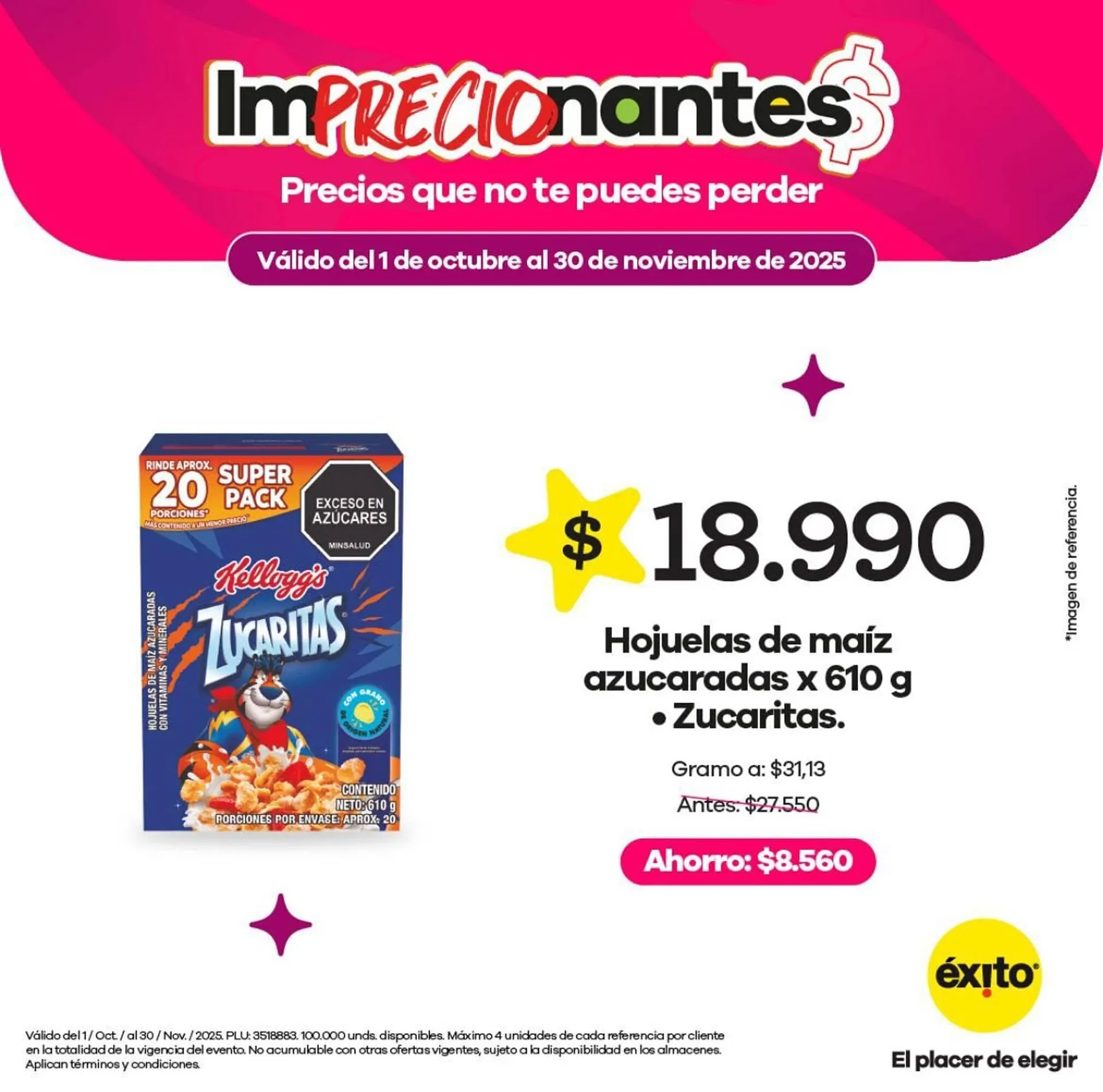 Catalogo de Catálogo Éxito 1 de octubre al 30 de noviembre 2025 - Pag 4