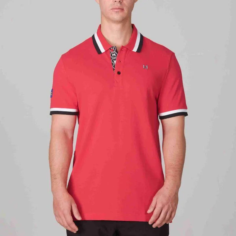 Camiseta polo capitanejo rojo Tierra Arriba