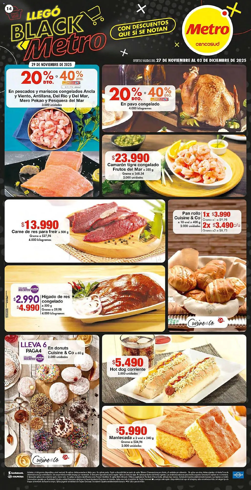 Catalogo de Catálogo Metro 27 de noviembre al 4 de enero 2026 - Pag 14