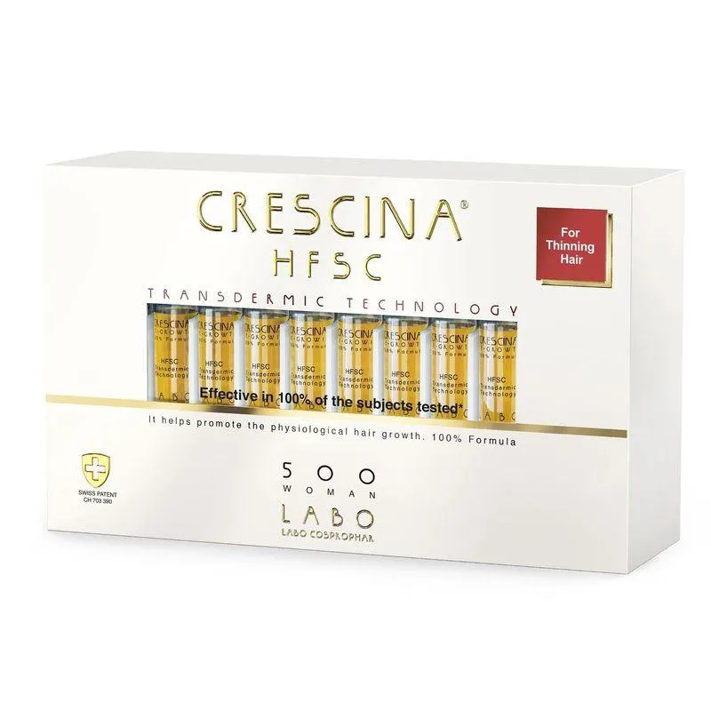 CRESCINA HFSC TRANSDE 500 WOMAN X 20 AMP