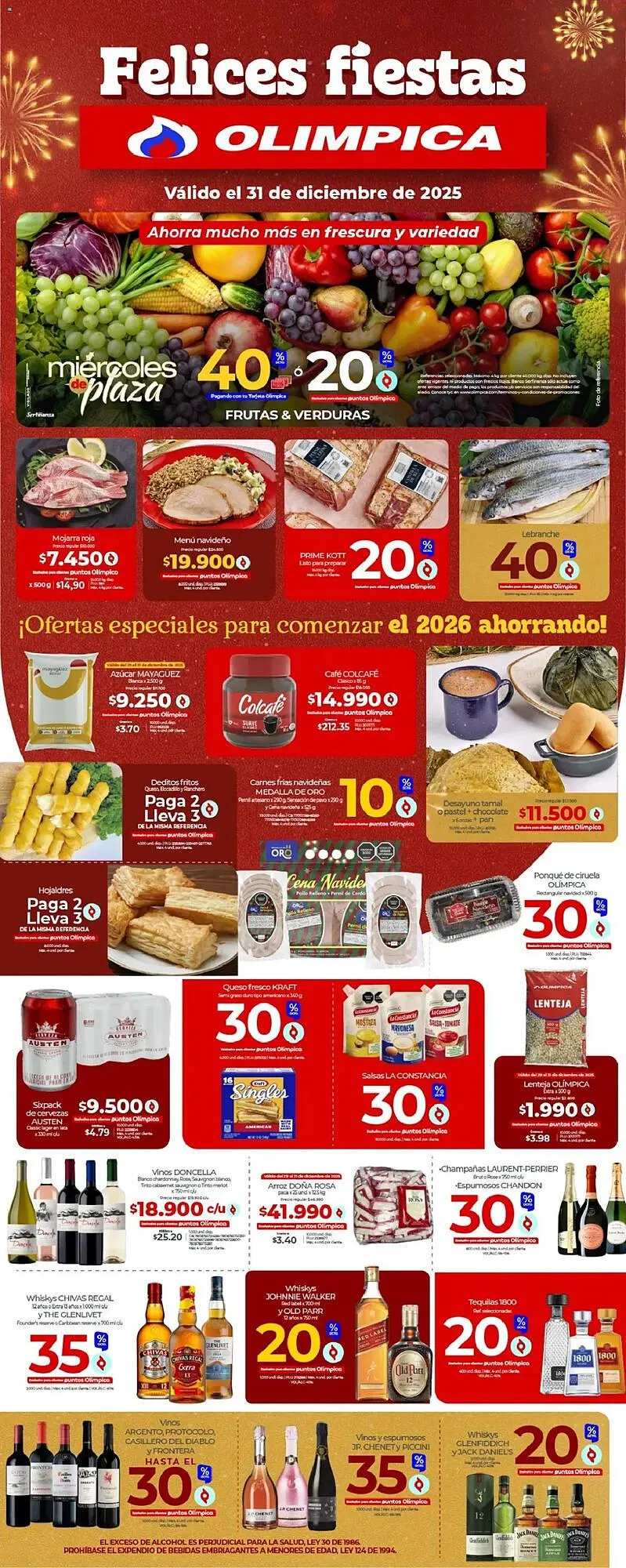 Catalogo de Catálogo Olímpica 29 de diciembre al 31 de diciembre 2025 - Pag 1
