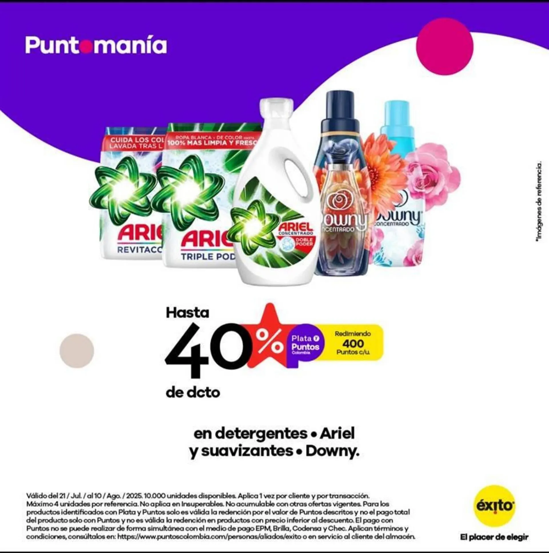 Catalogo de Catálogo Éxito 24 de julio al 10 de agosto 2025 - Pag 1