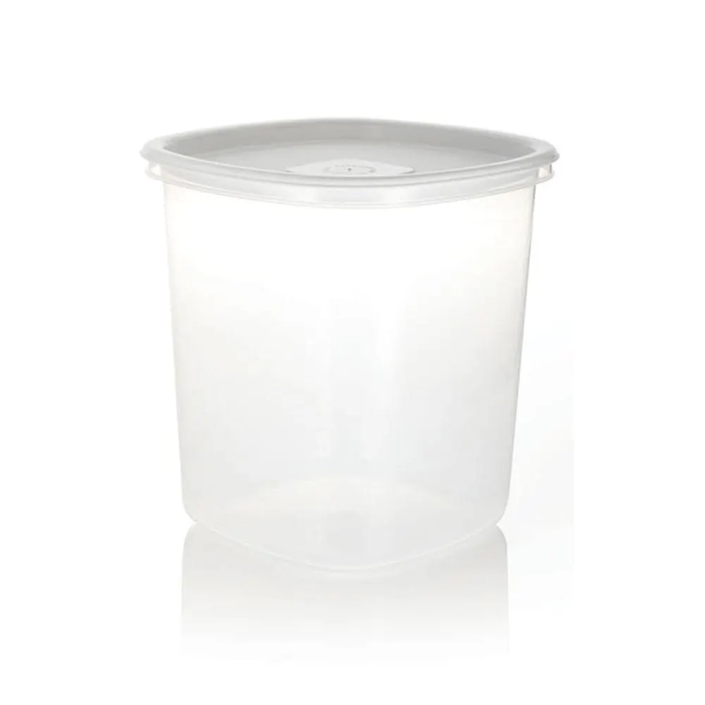 Recipiente Plastico para despensa Alto 5L Blanco