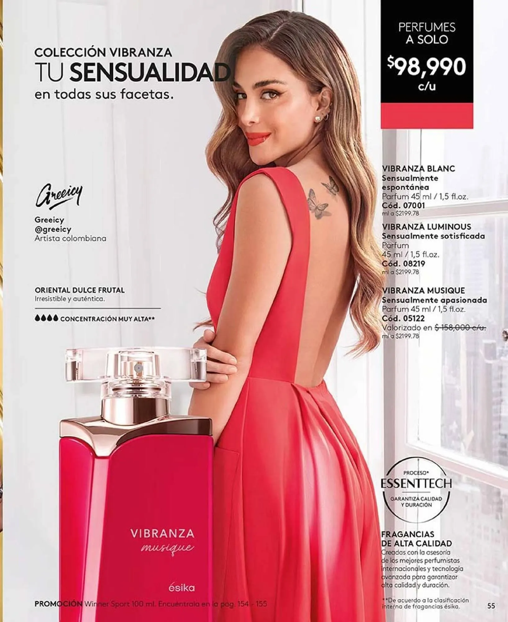 Catalogo de Catálogo Ésika 22 de enero al 28 de febrero 2026 - Pag 55