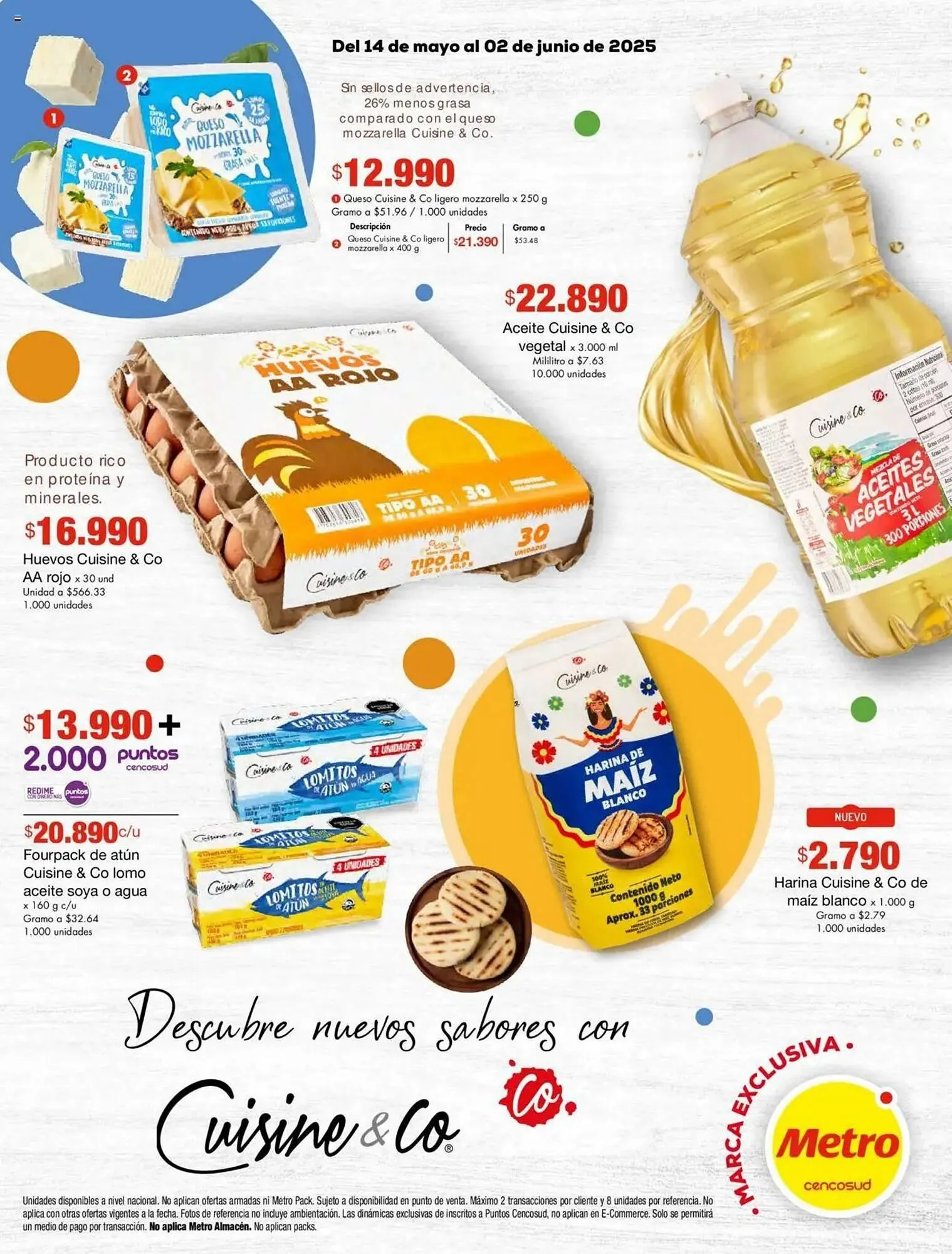 Catalogo de Catálogo Metro 14 de mayo al 2 de junio 2025 - Pag 1