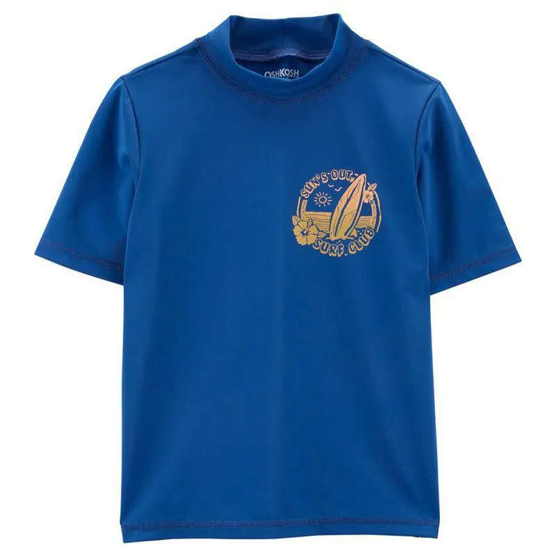 Camiseta Azul Playa Niño