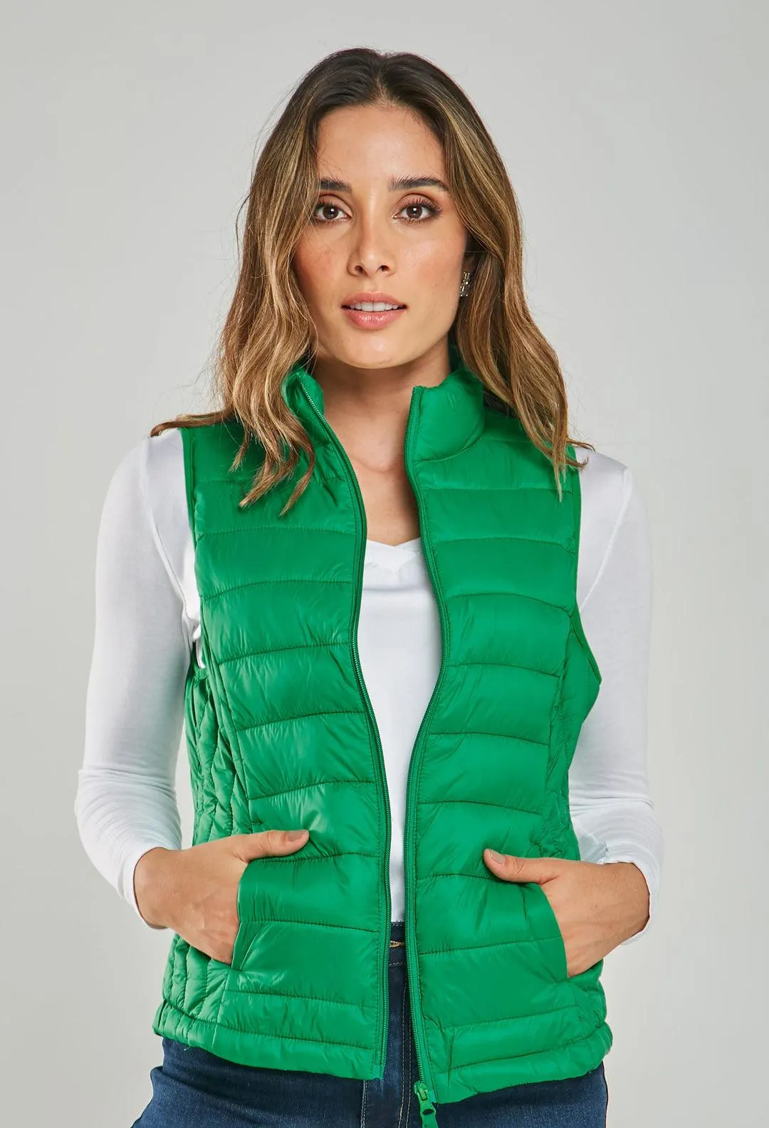 Chaleco Abullonado Mujer - SALE