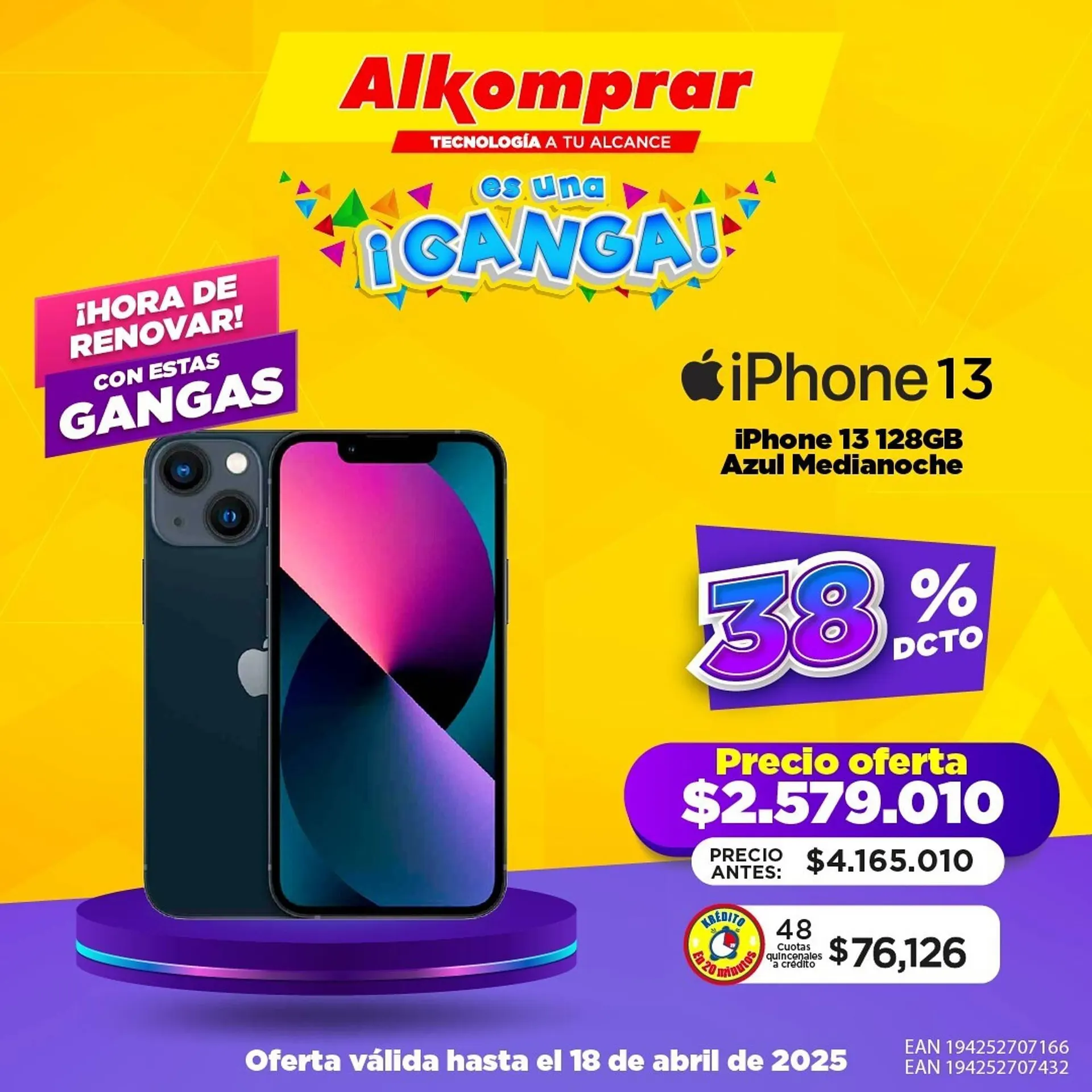 Catalogo de Catálogo Alkomprar 12 de abril al 18 de abril 2025 - Pag 1