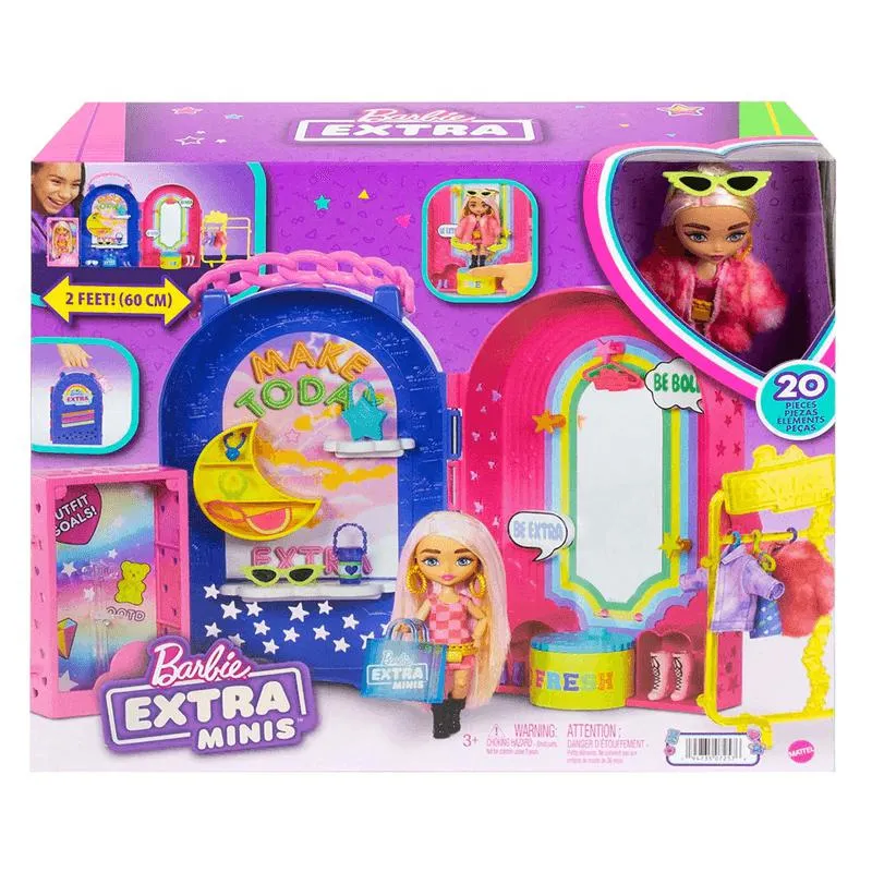 Boutique Muñeca Barbie Extra Mini Mattel HHN15
