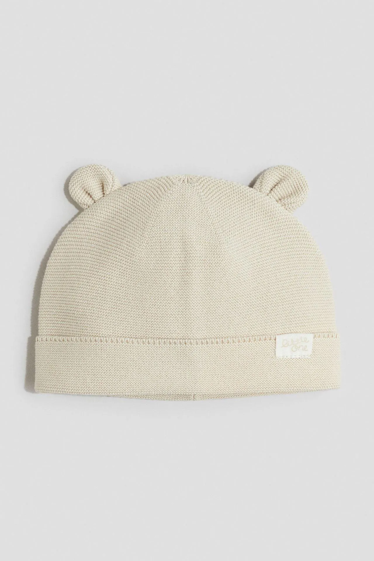 Gorro beanie en tejido de algodón
