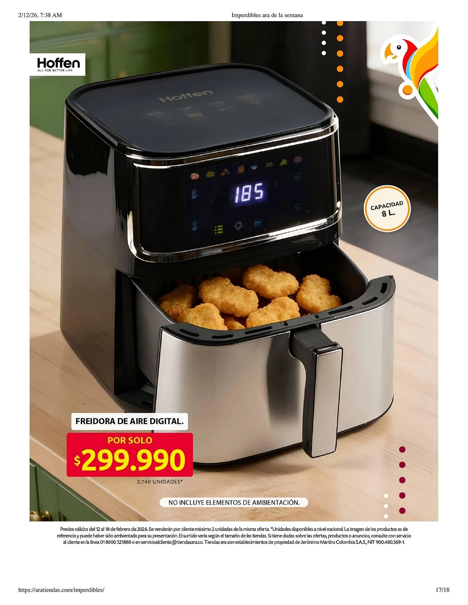 Catalogo de Catálogo Ara 12 de febrero al 18 de febrero 2026 - Pag 17