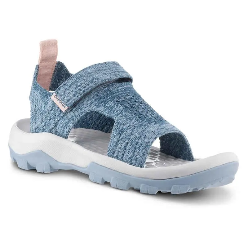 Sandalias Niños 28 a 39 Senderismo MH120 azul gris