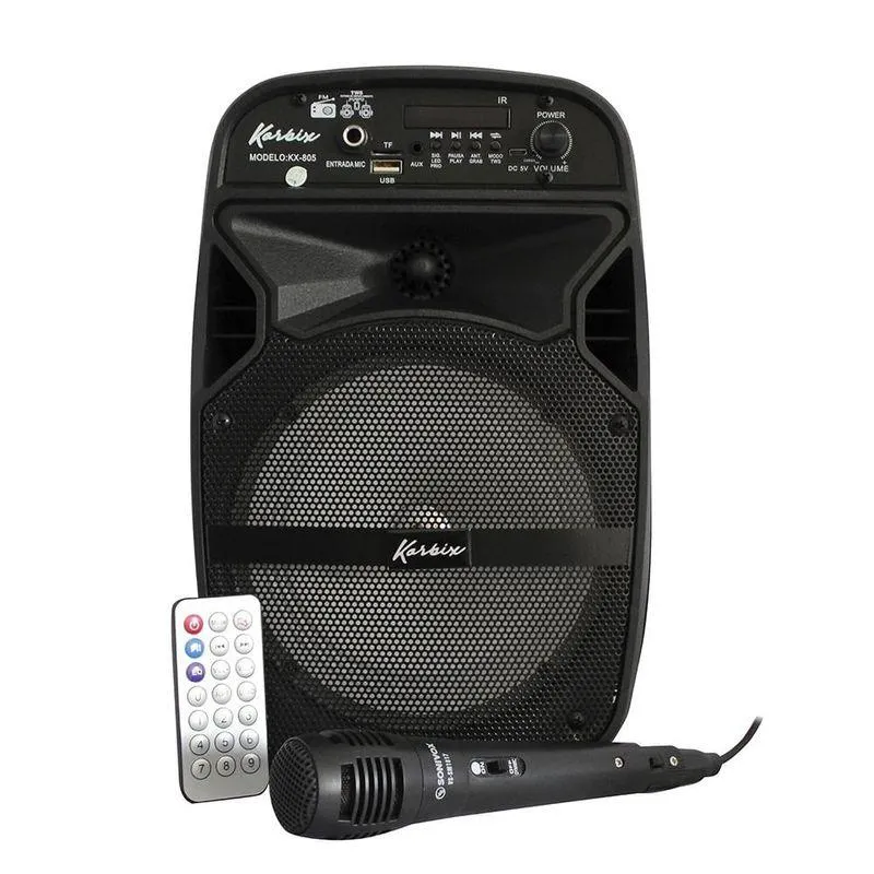 Cabina Parlante Bluetooth Portatil Recargable 6.5 Pulgadas