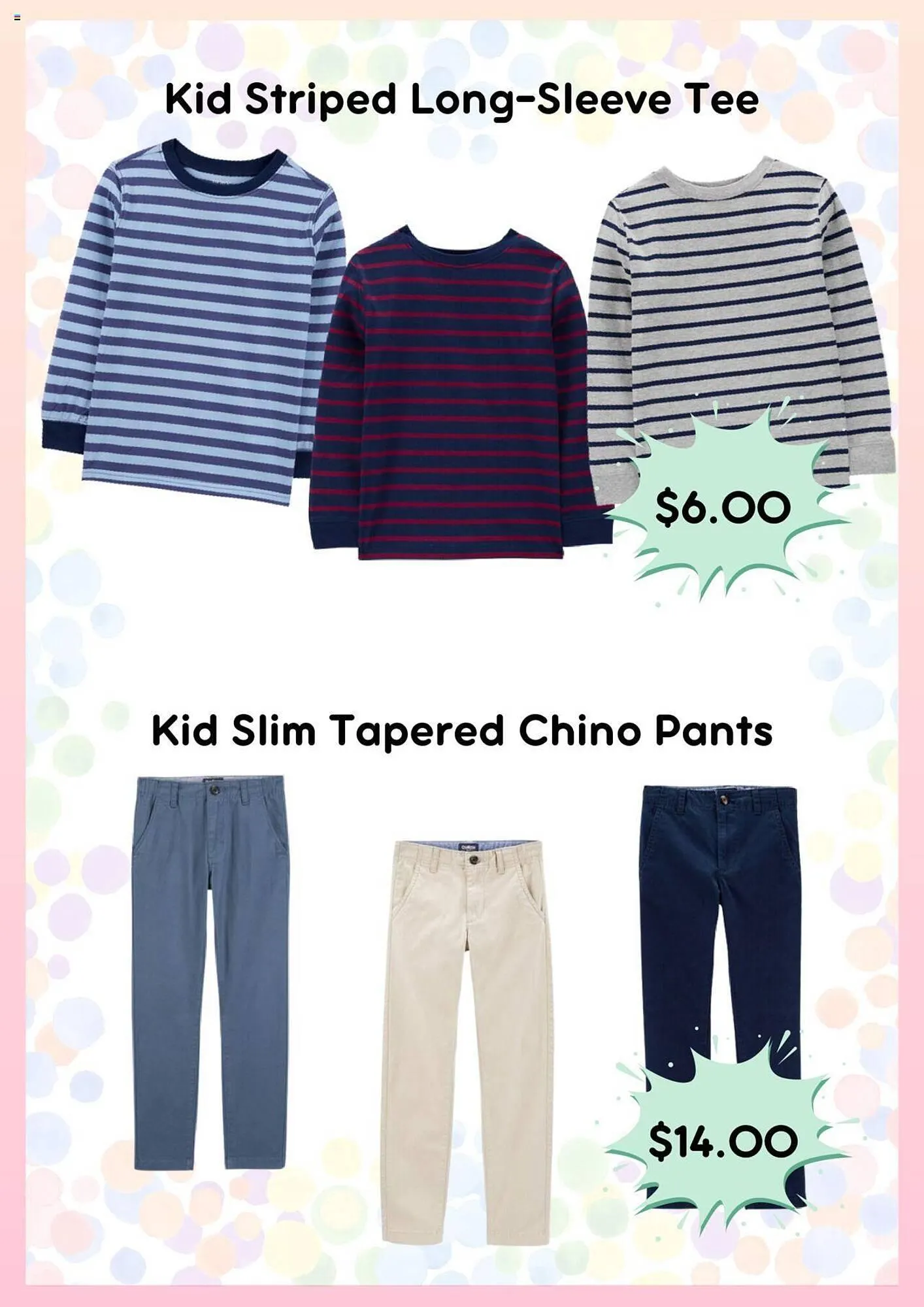 Catalogo de Catálogo Carter's 26 de agosto al 26 de septiembre 2024 - Pag 6