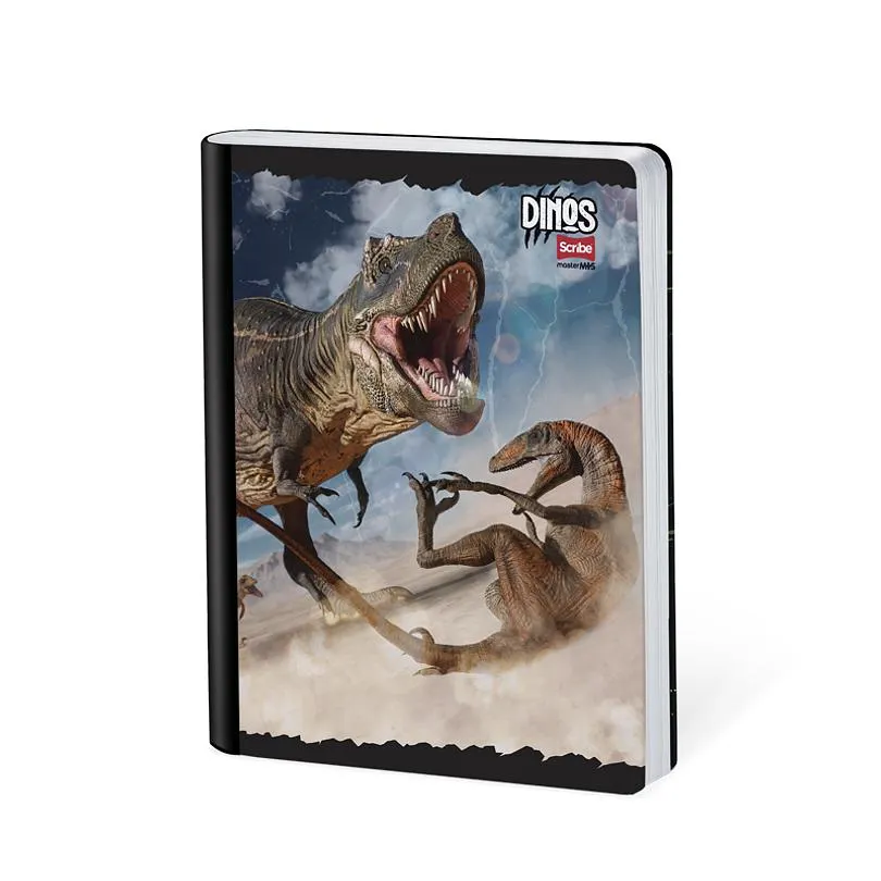 Cuaderno Cosido Dinos 50 Hojas Líneas