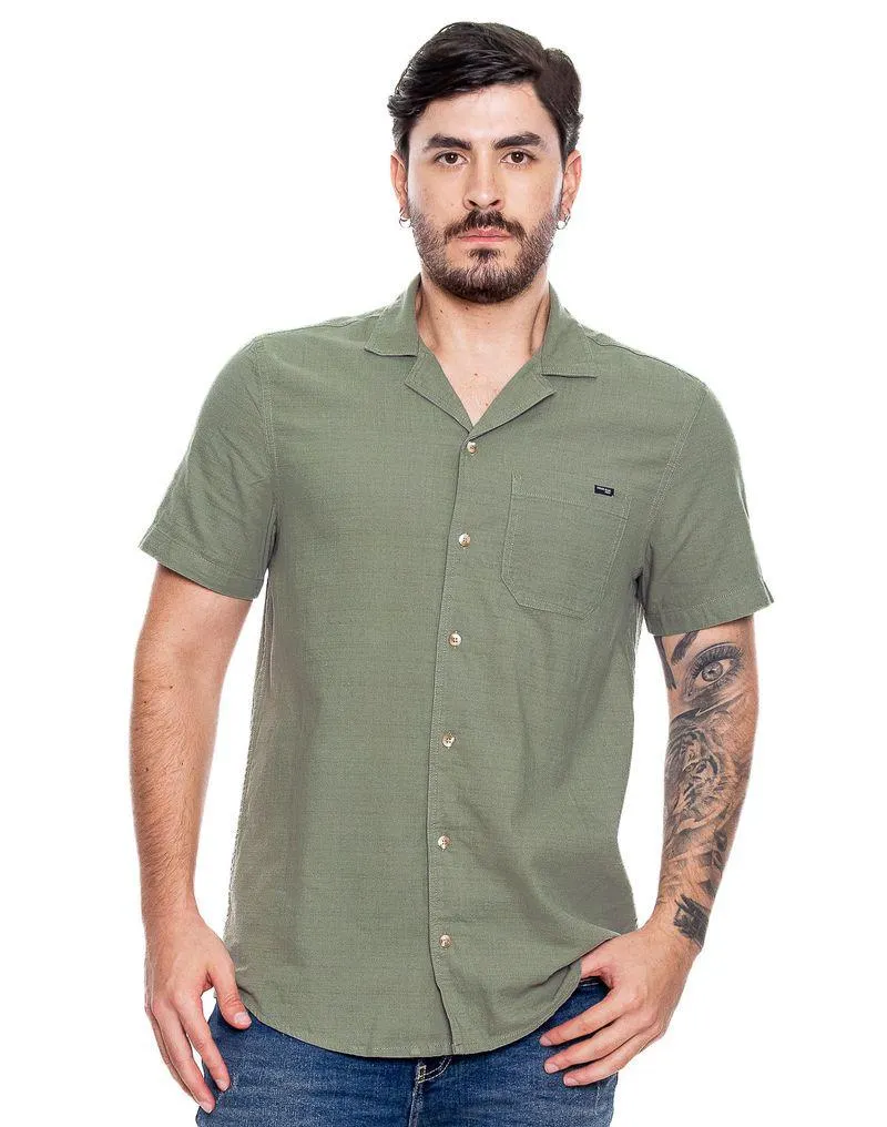Camisa Manga Corta Unicolor