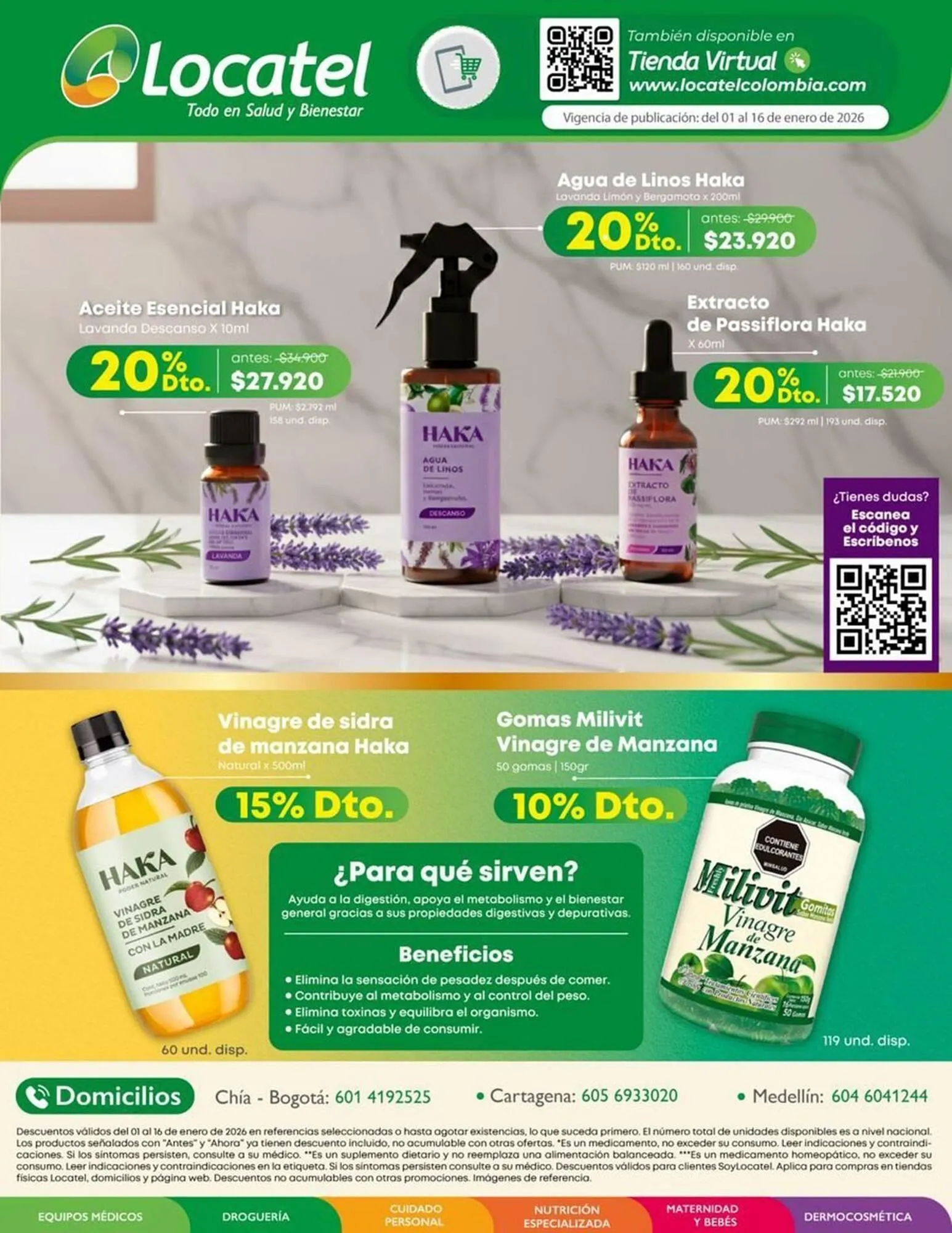 Catalogo de Catálogo Locatel 1 de enero al 16 de enero 2026 - Pag 1