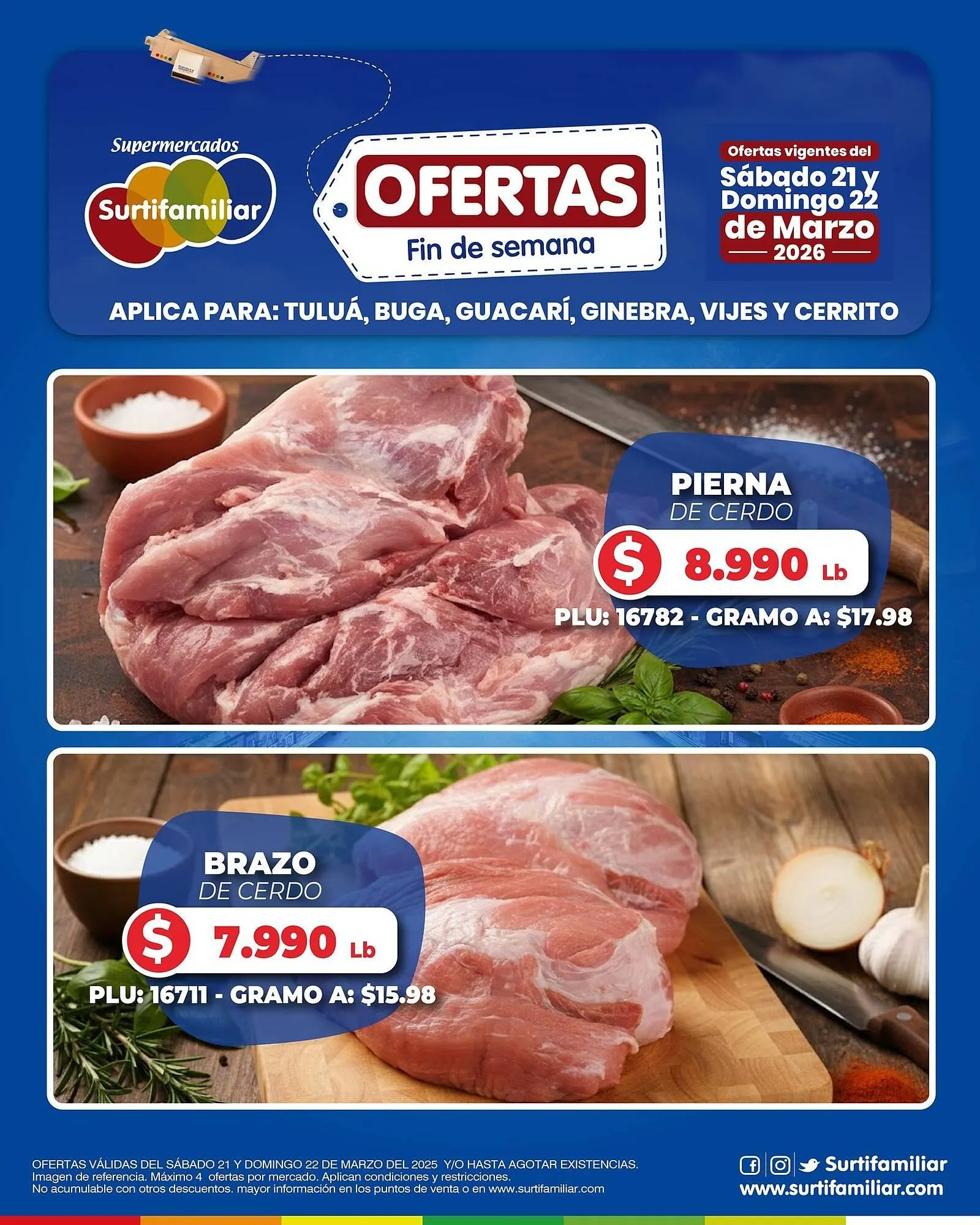 Catalogo de Catálogo Surtifamiliar 21 de marzo al 22 de marzo 2026 - Pag 1