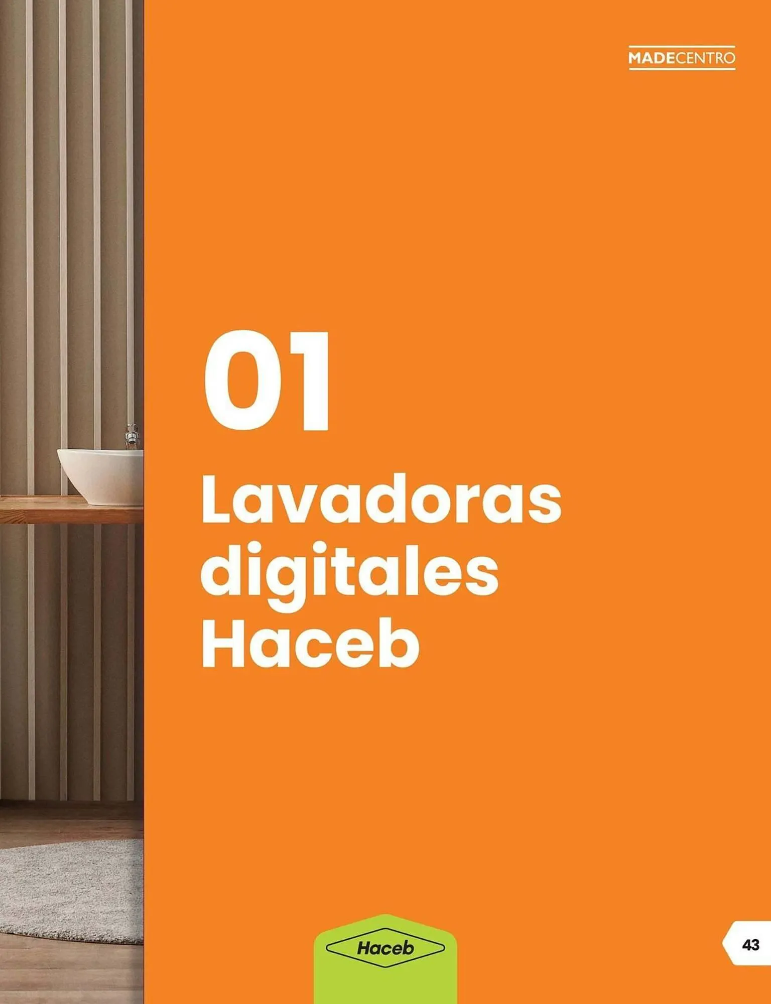 Catalogo de Catálogo Madecentro 14 de octubre al 28 de octubre 2025 - Pag 43