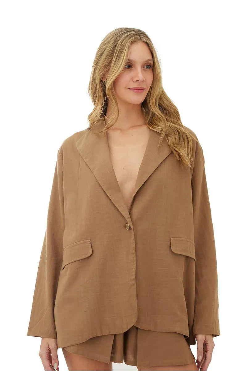 Blazer Toupe para mujer Clem