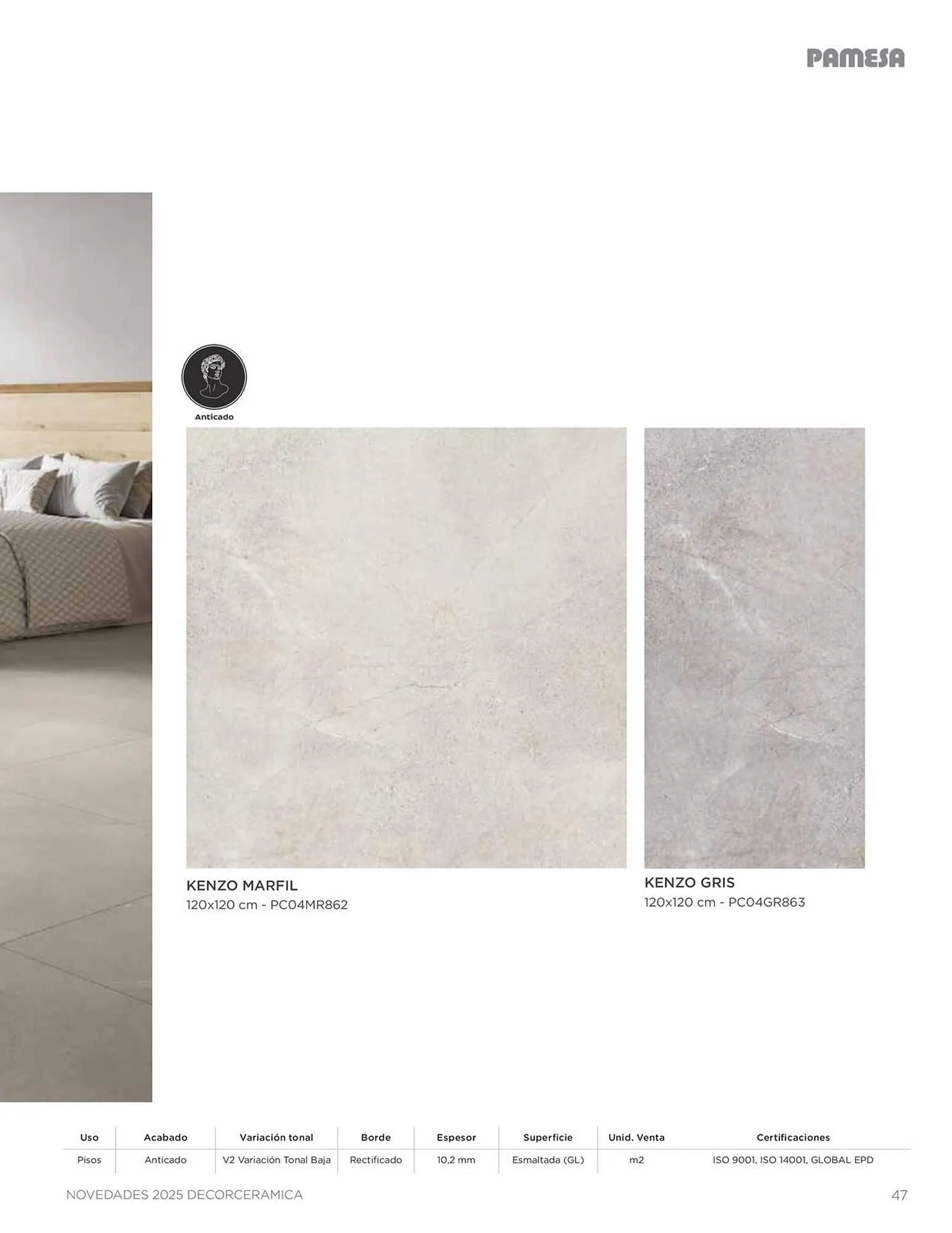 Catalogo de Catálogo Decorceramica 9 de diciembre al 31 de diciembre 2025 - Pag 47