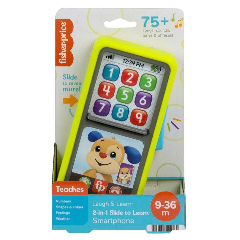 Juguete Teléfono Didáctico Ríe y Aprende Fisher Price HLY61