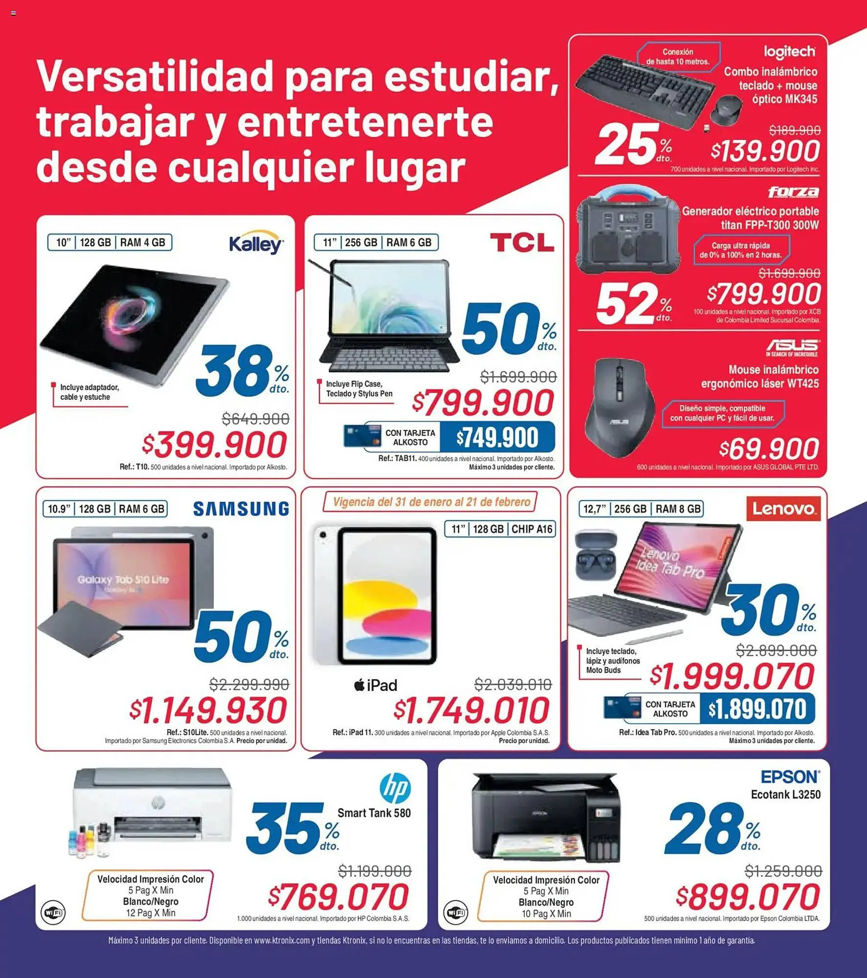 Catalogo de Catálogo Ktronix 31 de enero al 1 de marzo 2026 - Pag 8