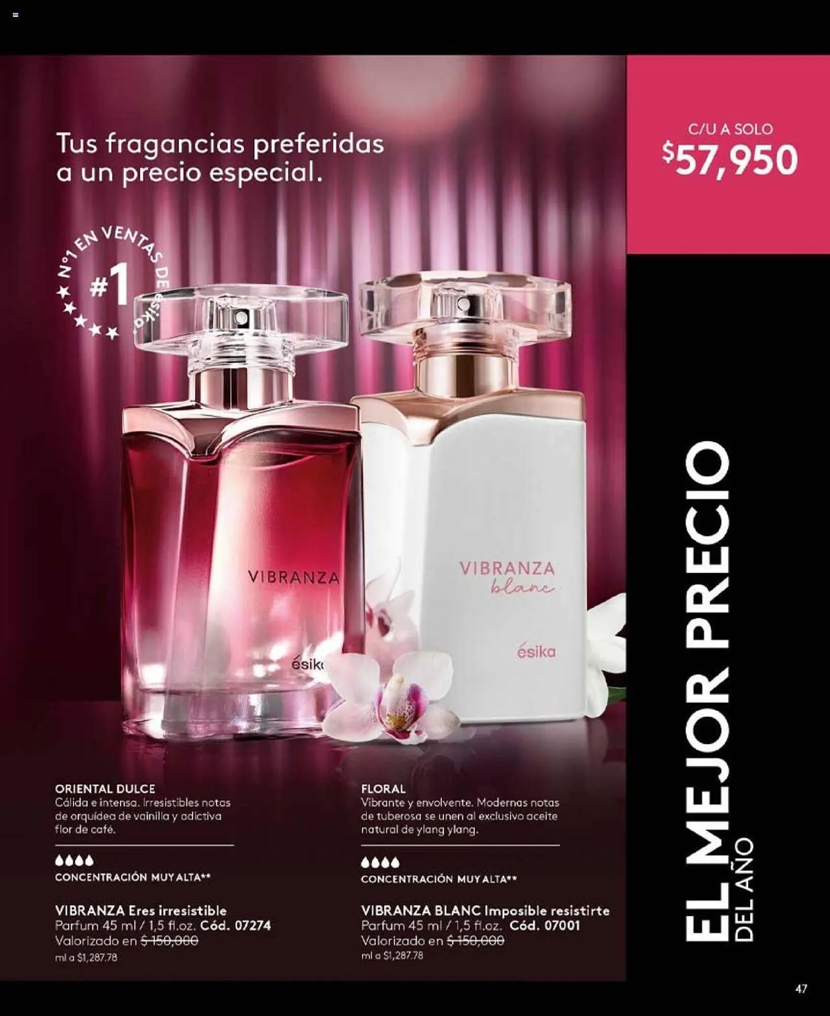 Catalogo de Catálogo Ésika 1 de noviembre al 30 de noviembre 2024 - Pag 47