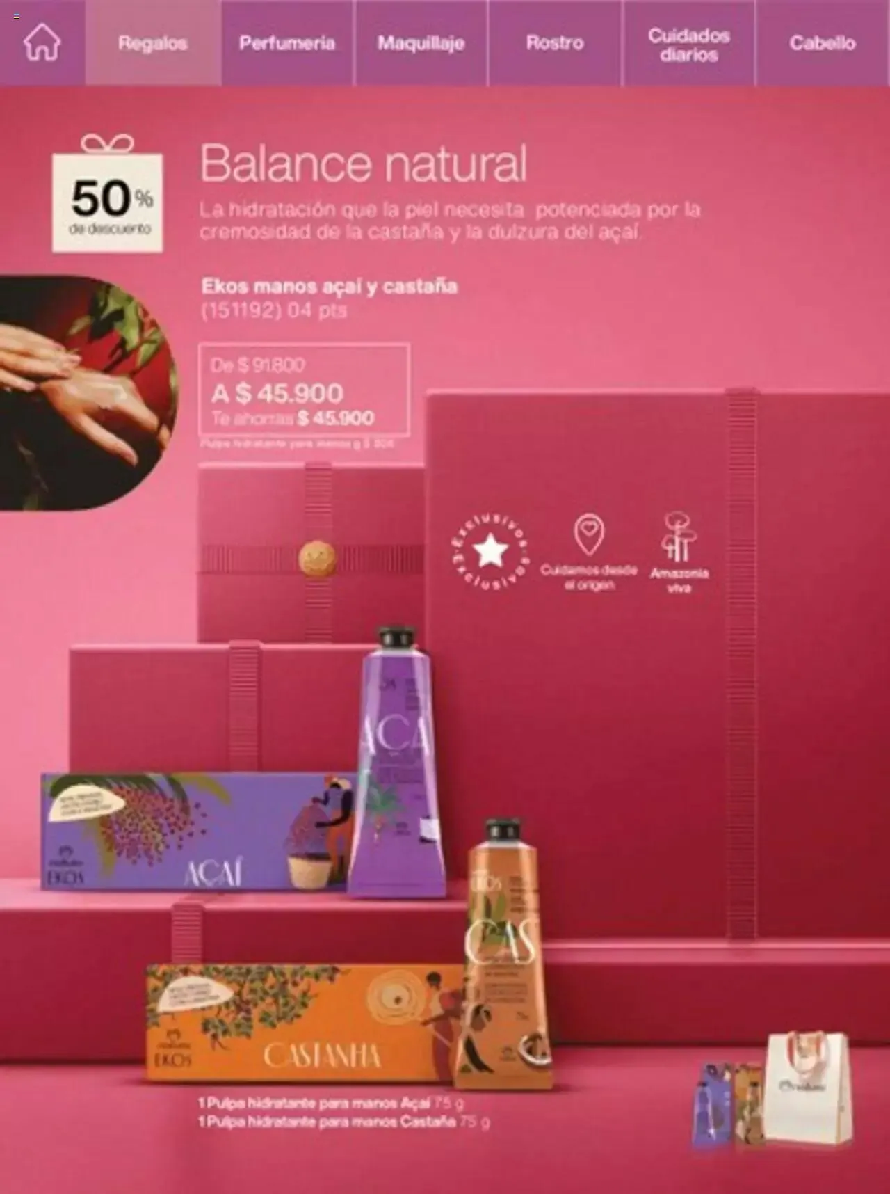 Catalogo de Natura - Catálogo Ciclo 6 26 de abril al 31 de diciembre 2024 - Pag 19