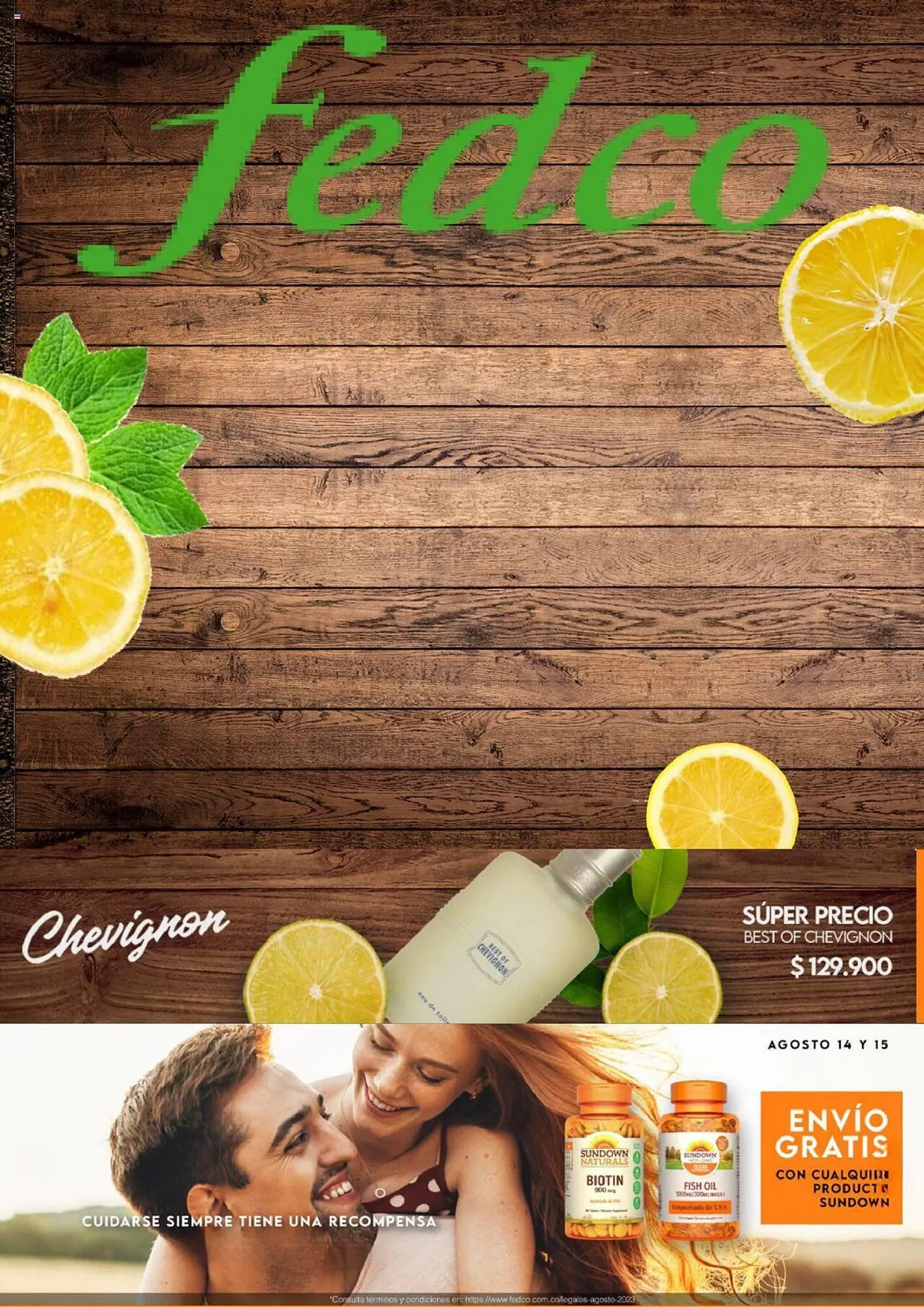 Catalogo de Catálogo Fedco 15 de agosto al 15 de septiembre 2023 - Pag 1