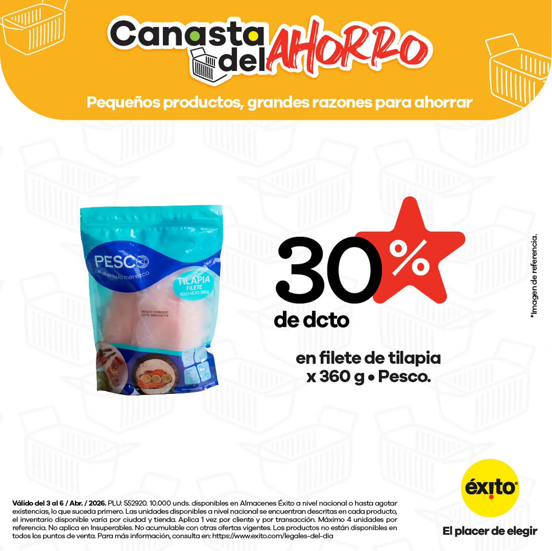 Catalogo de Catálogo Éxito 3 de abril al 6 de abril 2026 - Pag 4