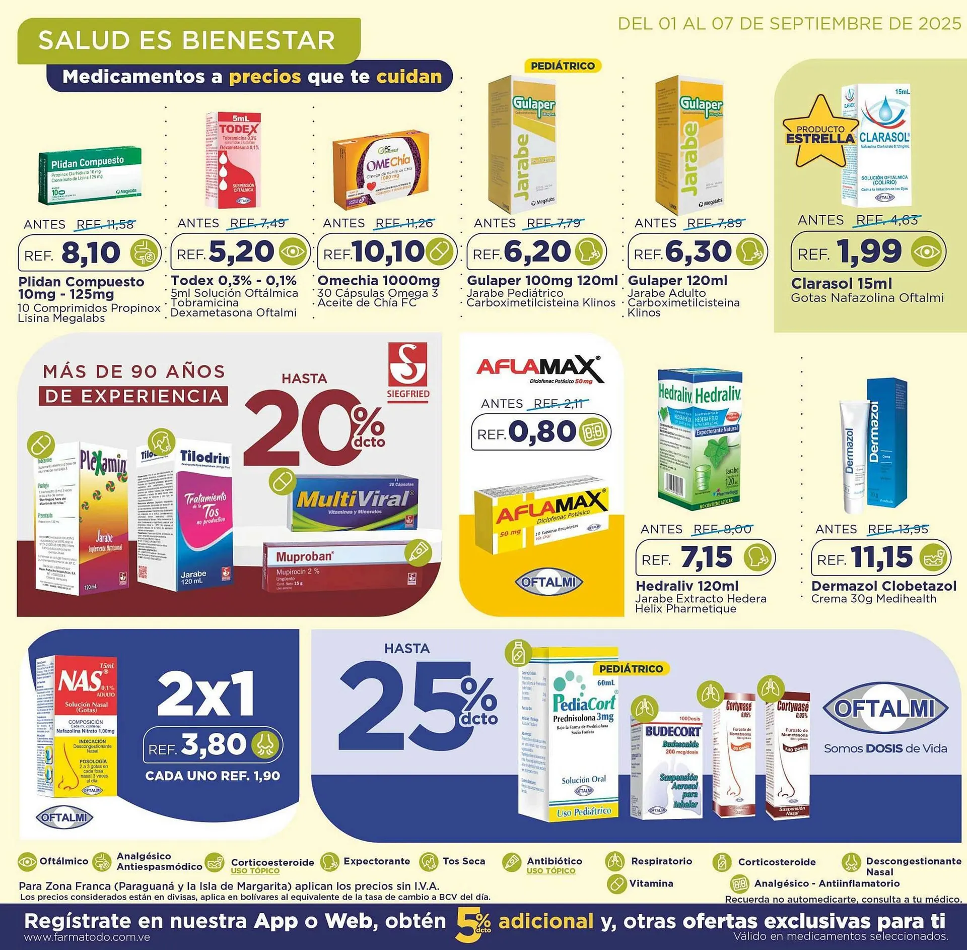 Catalogo de catálogo FarmaTodo 1 de septiembre al 7 de septiembre 2025 - Pag 7