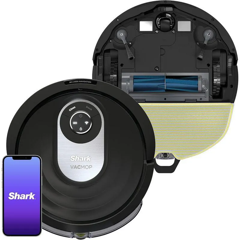 Robot Aspirador y Mopa Shark con Navegación LiDAR 2001WD