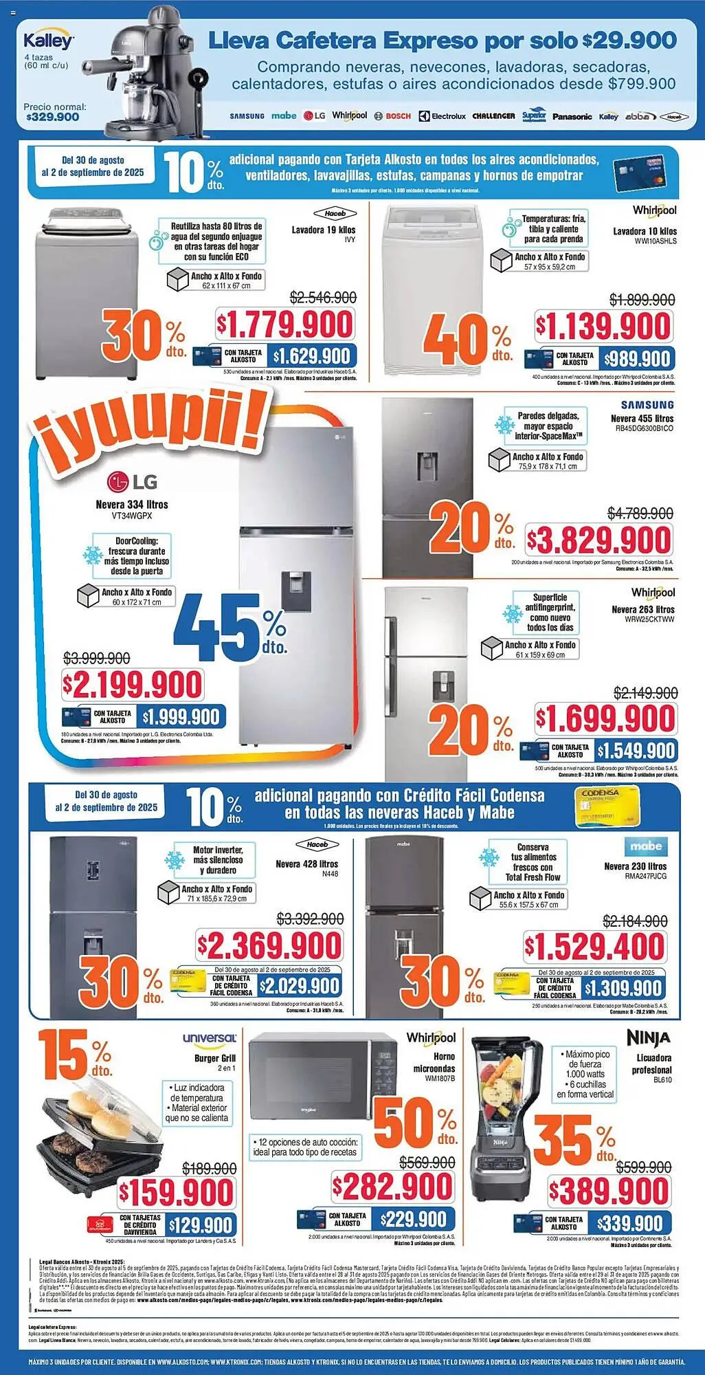 Catalogo de Catálogo Alkosto 30 de agosto al 8 de septiembre 2025 - Pag 6