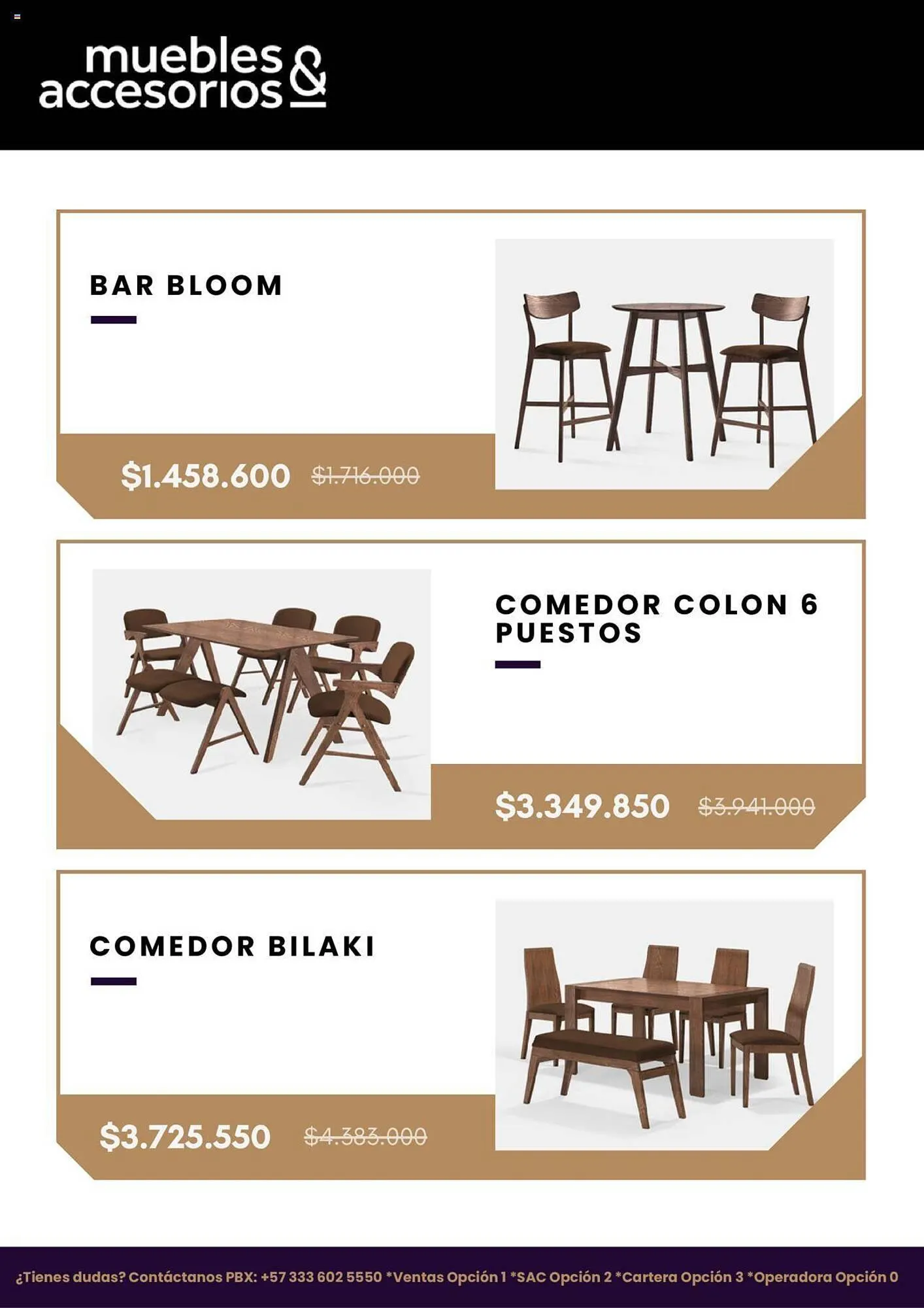 Catalogo de Catálogo Muebles & Accesorios 16 de marzo al 16 de abril 2024 - Pag 4