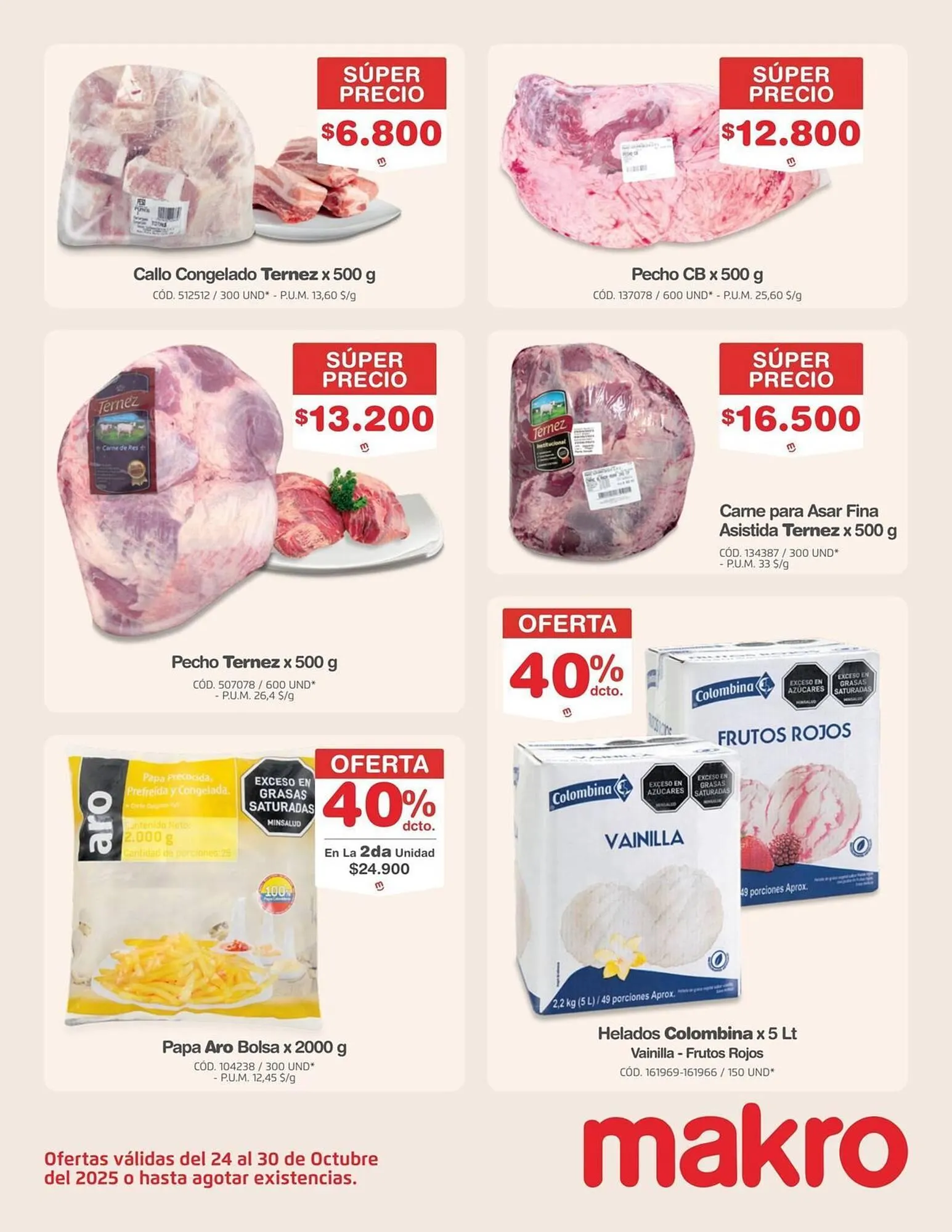 Catalogo de Catálogo Makro 25 de octubre al 8 de noviembre 2025 - Pag 4
