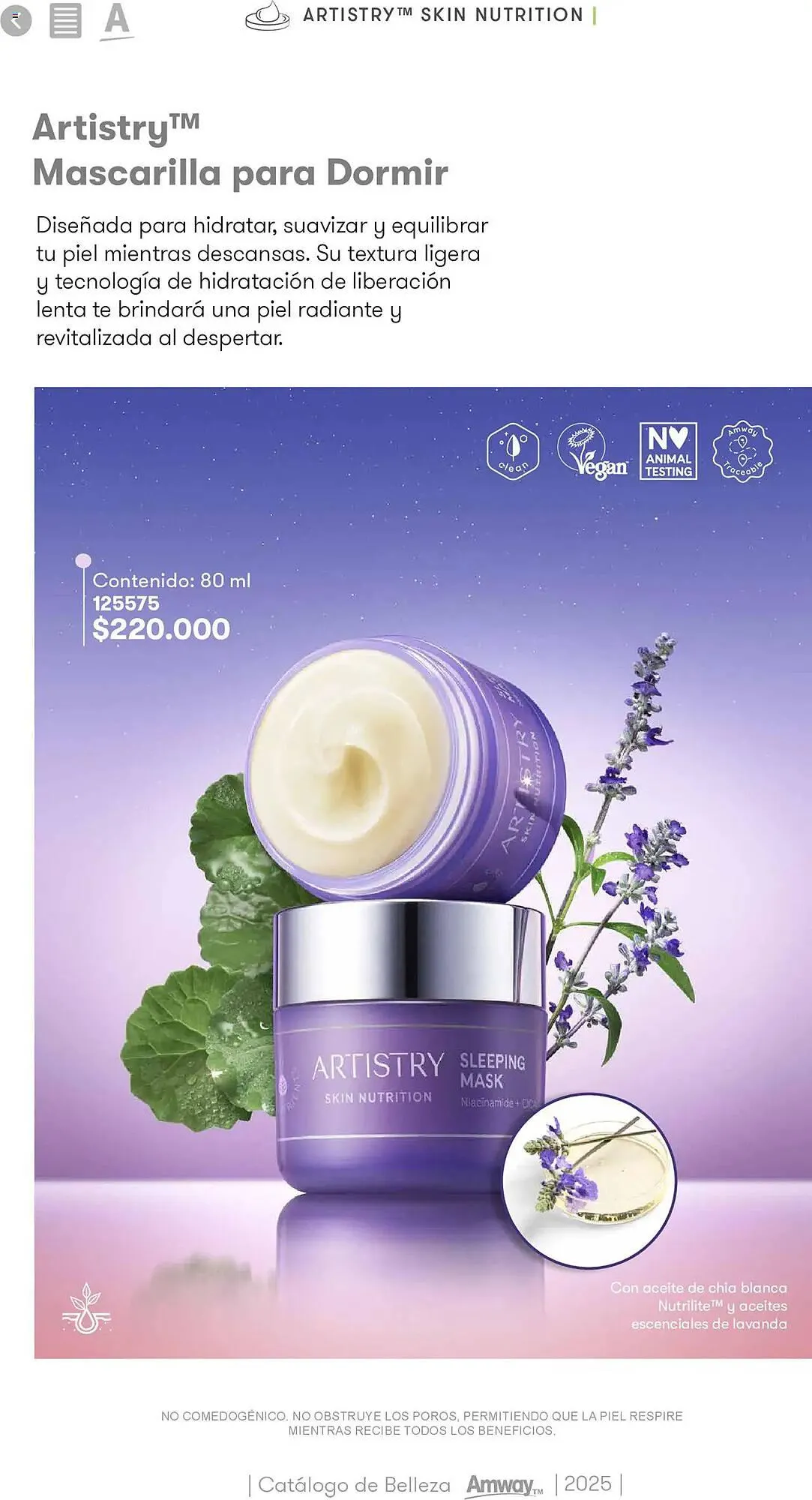 Catalogo de Catálogo Amway 30 de abril al 31 de marzo 2026 - Pag 22