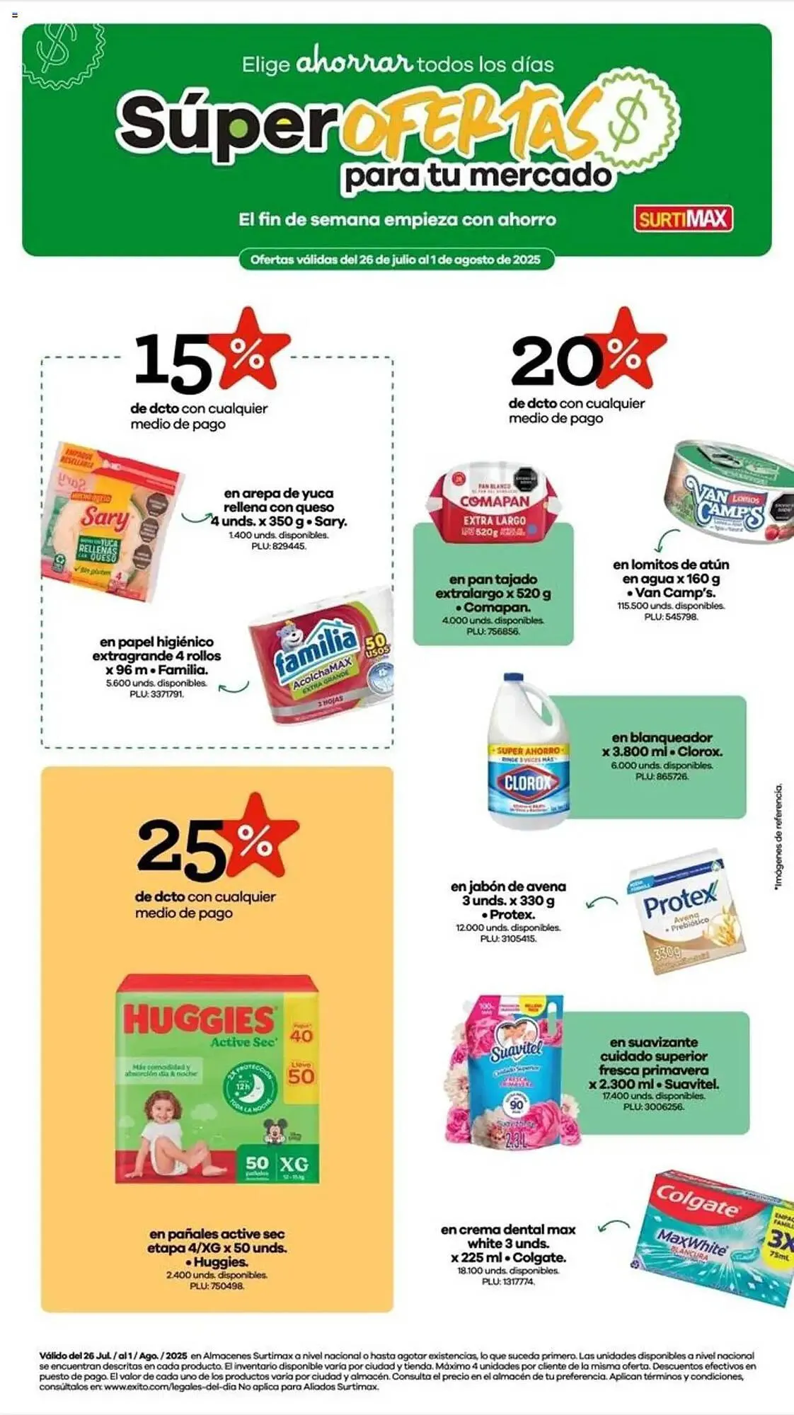 Catalogo de Catálogo Surtimax 26 de julio al 2 de agosto 2025 - Pag 4