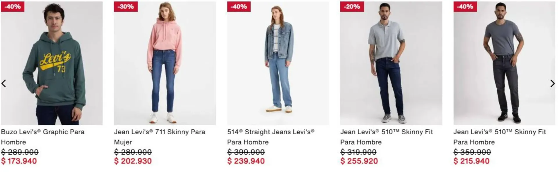 Catalogo de Catálogo Levi's 29 de enero al 10 de febrero 2025 - Pag 1