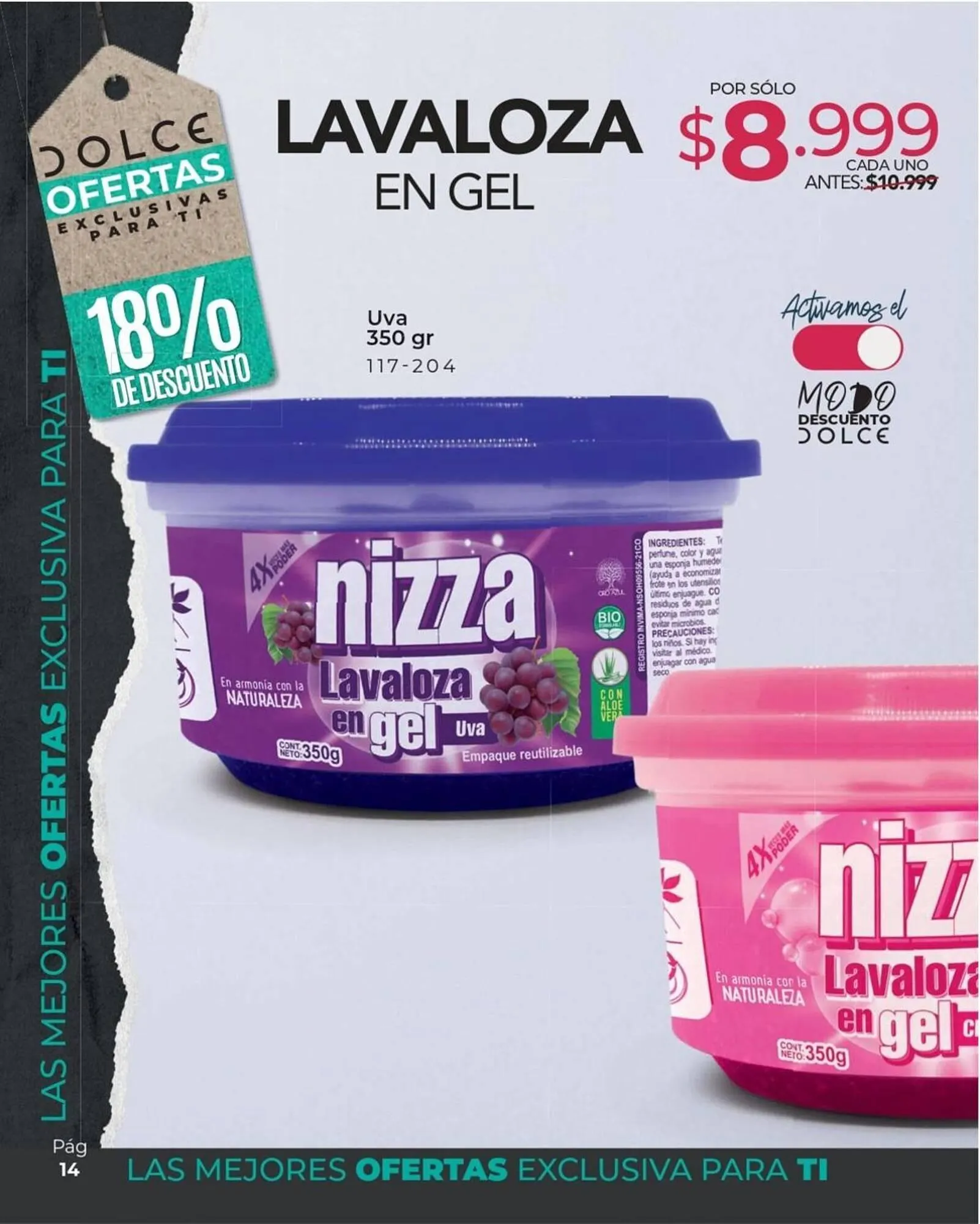 Catalogo de Catálogo Dolce Catálogos 10 de junio al 10 de septiembre 2025 - Pag 14