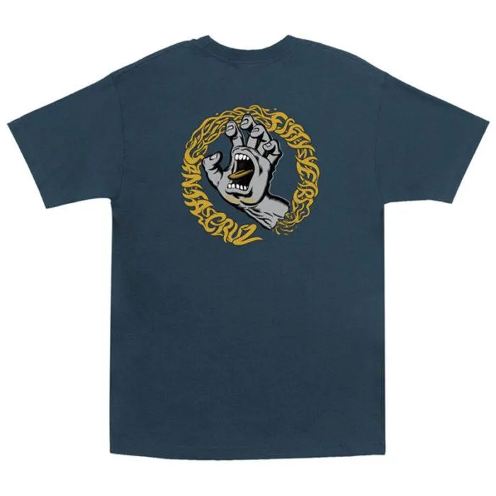 Camiseta Santa Cruz Screaming 50 Harbor Blue